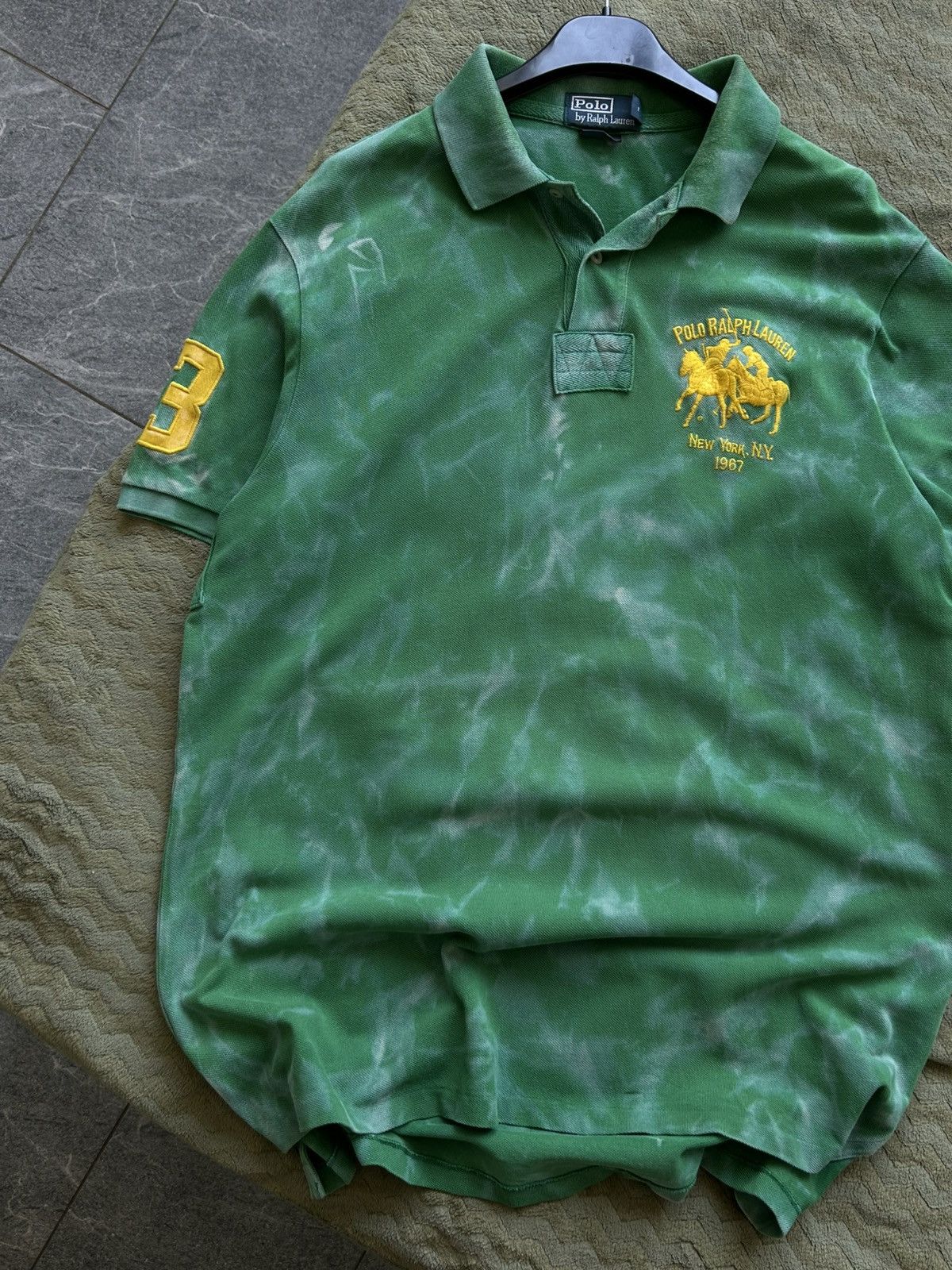 Vintage Polo Ralph Lauren big logo shirt tee Size US XL / EU 56 / 4 - 16 Thumbnail