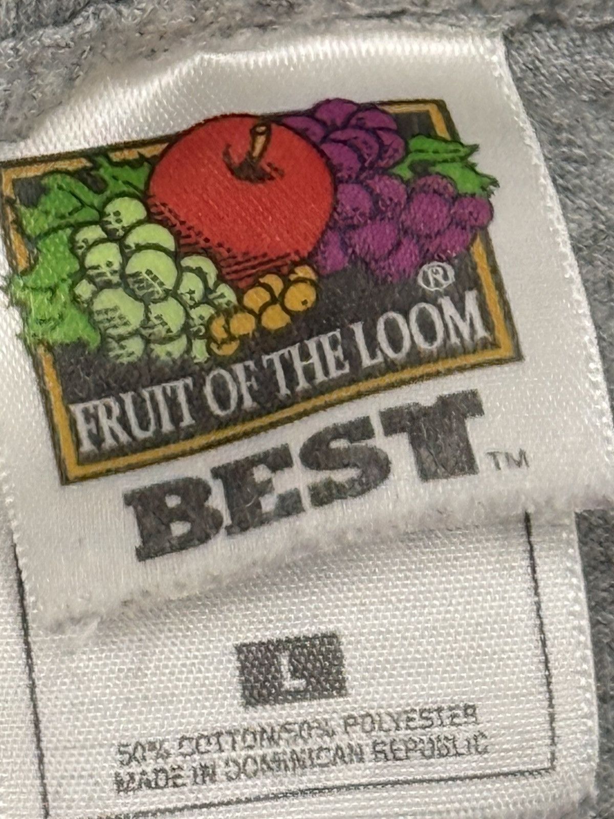 Fruit Of The Loom × Vintage Vintage Grey New Orleans Rock Roll Bowl Tee Large Center Y2k Size US L / EU 52-54 / 3 - 7 Thumbnail
