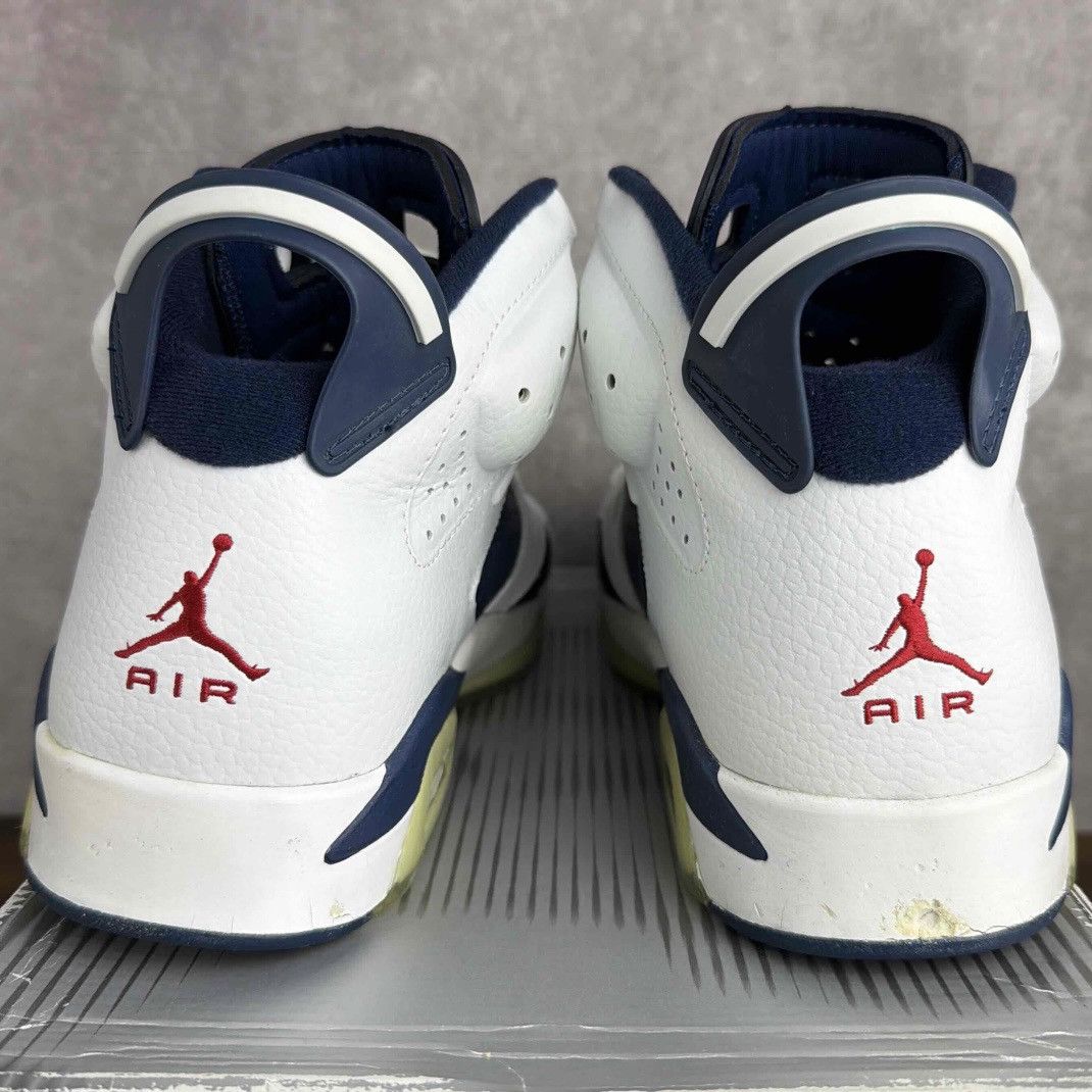 Jordan Brand NEW Vintage Air Jordan 6 Retro+ Olympic 2000 12.5 136038-461 Size US 12.5 / EU 45-46 - 6 Thumbnail