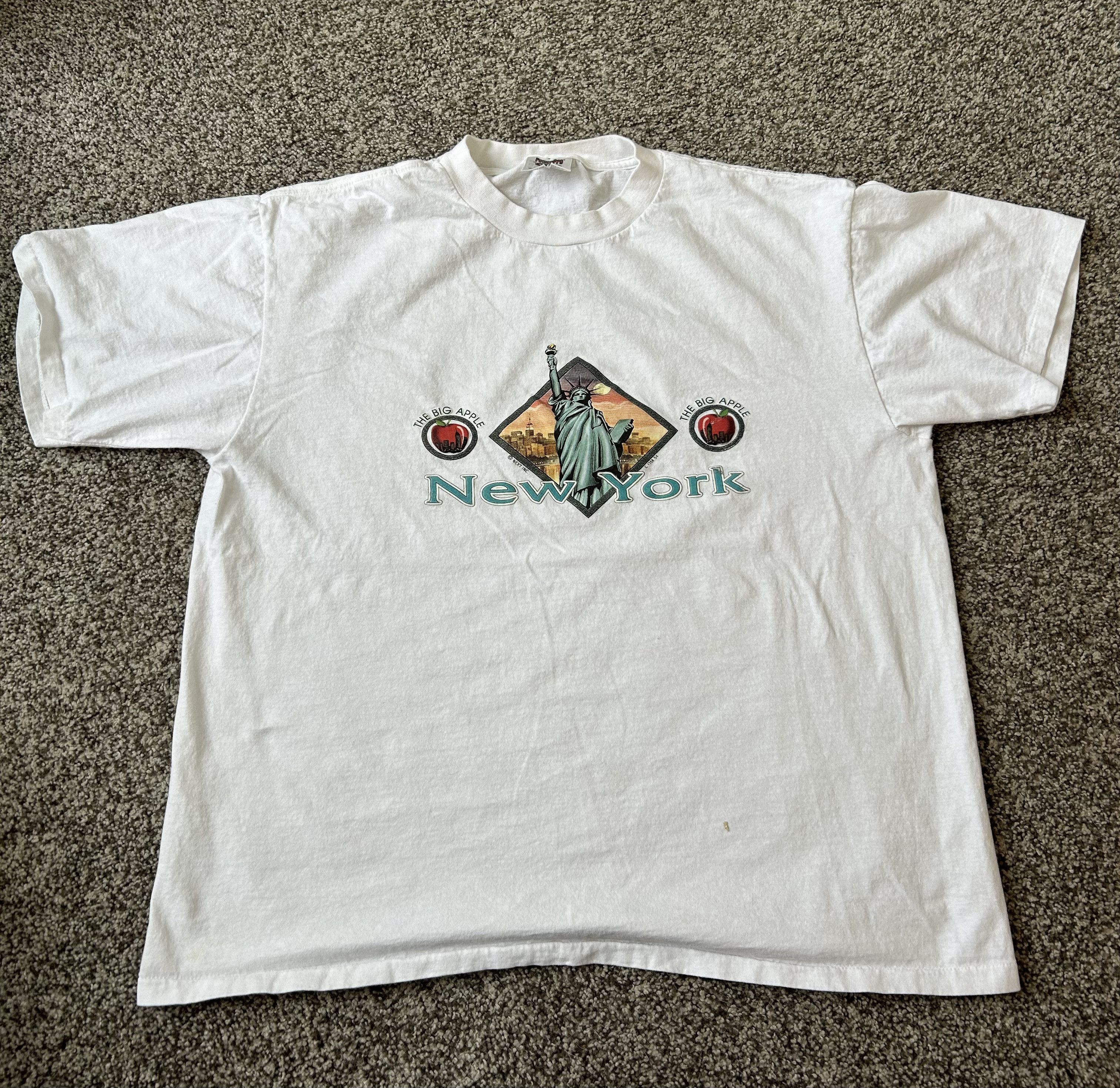 Vintage New York Vintage Tee Size US XL / EU 56 / 4 - 1 Thumbnail