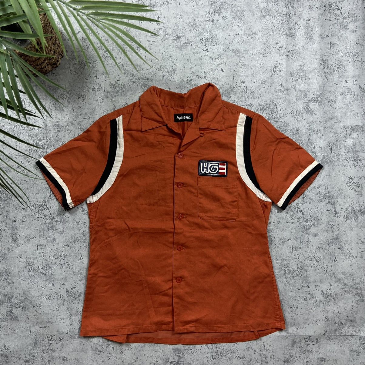 Hysteric Glamour 00s Hysteric Glamour Bowling Vintage Y2K Button Up Shirt Size S / US 4 / IT 40 - 2 Thumbnail