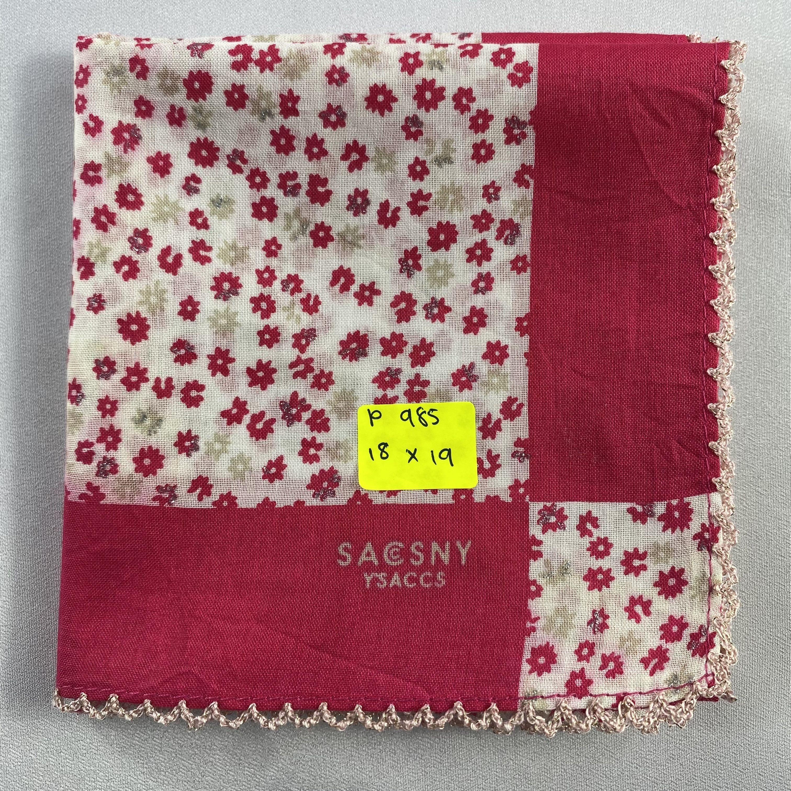 Vintage × Yohji Yamamoto Saccsny Ysaccs Handkerchief / Neckerchief / Bandana-P985 Size ONE SIZE - 5 Thumbnail