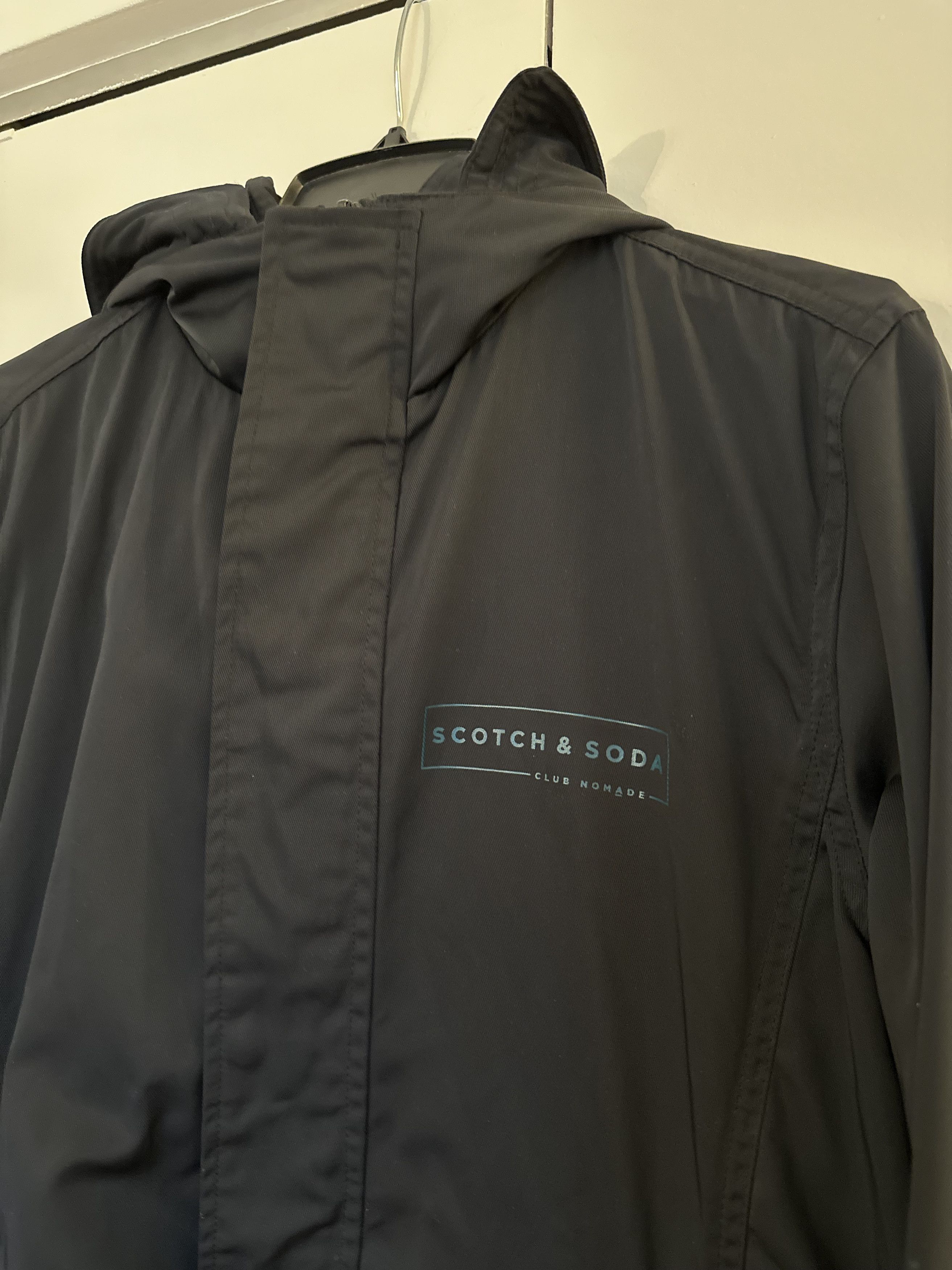 Scotch & Soda Scotch & Soda Black Technical Hooded Parka Size US S / EU 44-46 / 1 - 2 Thumbnail