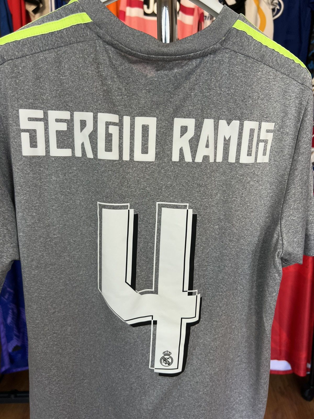 Adidas Soccer Jersey Adidas Real Madrid 2015/16 Sergio Ramos #4 Size US M / EU 48-50 / 2 - 4 Thumbnail