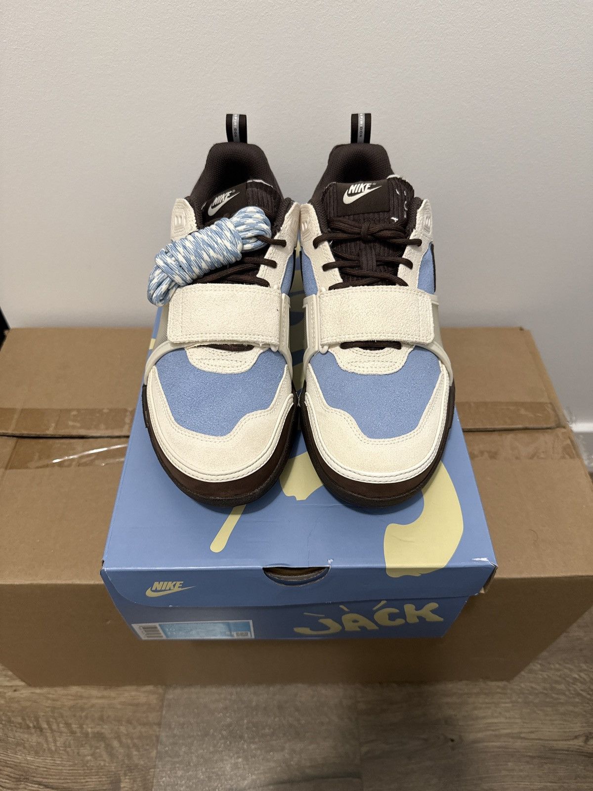 Nike Nike Zoom Field Jaxx Travis Scott Leche Blue Size US 10 / EU 43 - 4 Thumbnail