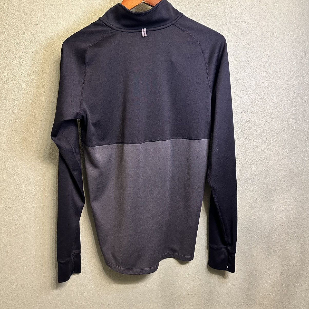 Nike Nike Men’s Running Dri-fit Gray & Black 1/4 Zip Pullover Size US M / EU 48-50 / 2 - 2 Thumbnail