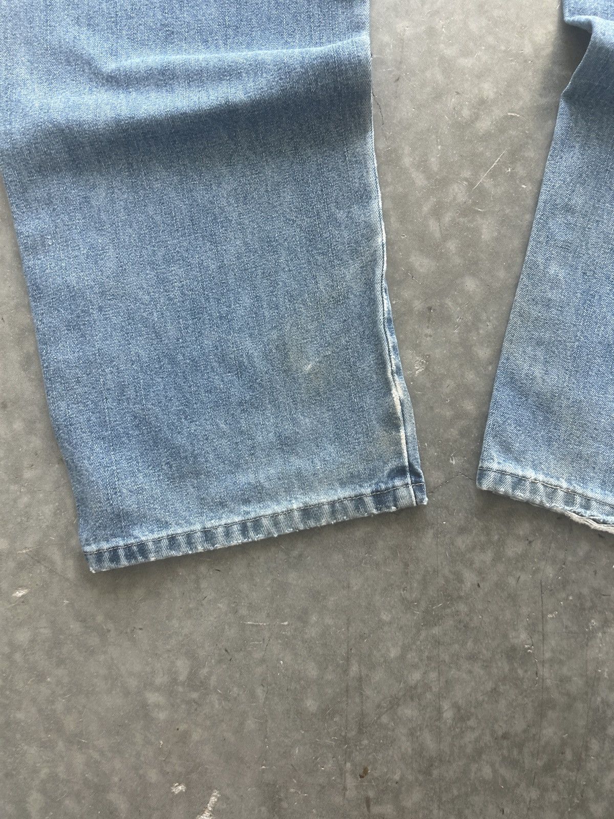 Vintage × Wrangler Vintage Y2K Carhartt Style Baggy Carpenter Jeans Size US 36 / EU 52 - 5 Thumbnail