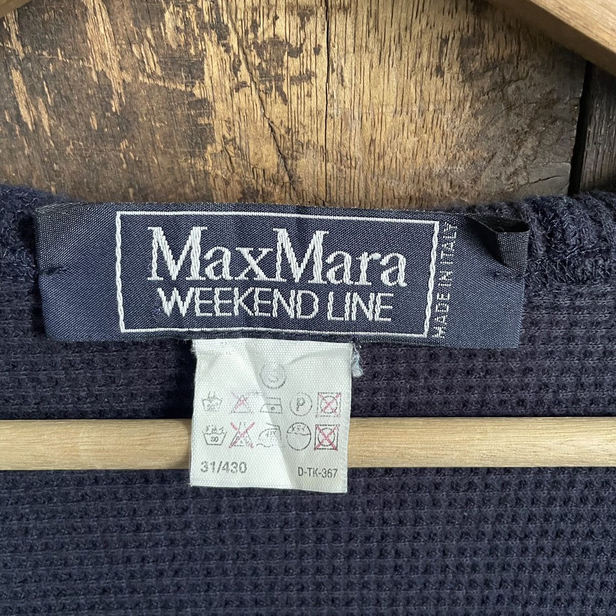 Max Mara × Weekend Max Mara Max Mara Weekend Line Halfzip Hoodie Size L / US 10 / IT 46 - 3 Thumbnail