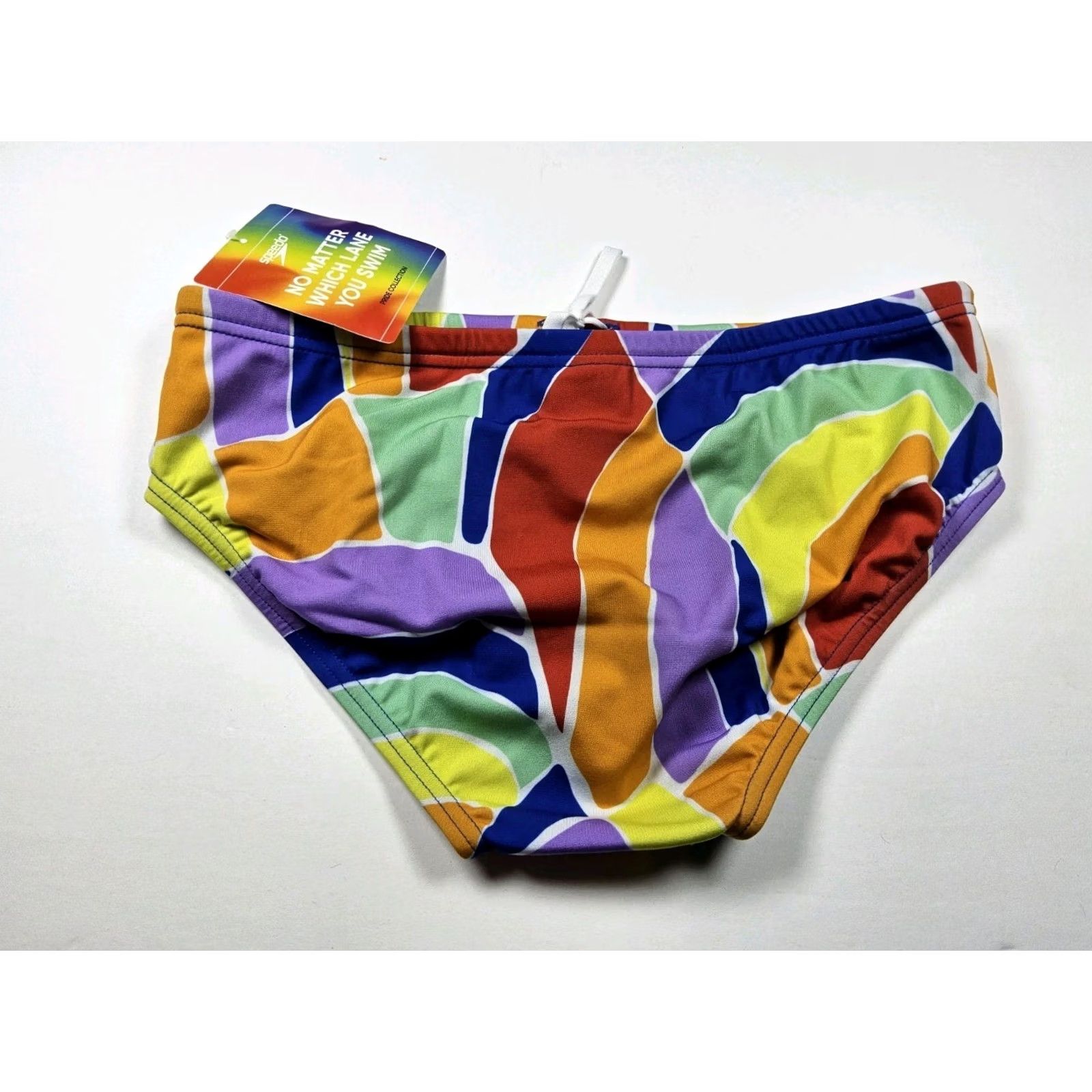 Speedo Speedo Vibe Pride Collection Swim Brief Swimsuit Puzzle Size 34 Size US 34 / EU 50 - 2 Thumbnail