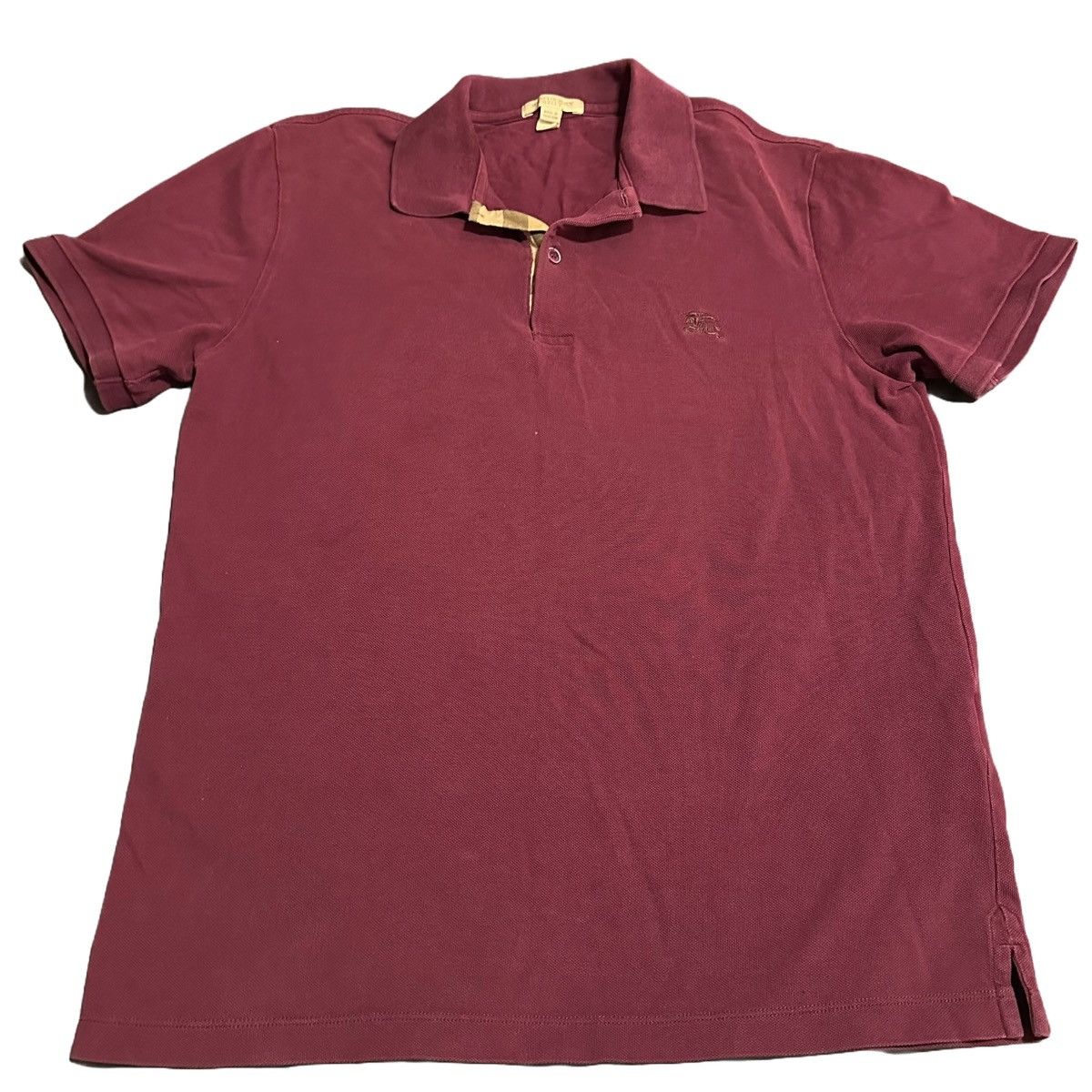 Burberry × Designer × Vintage Burberry Brit Polo Shirt Size US M / EU 48-50 / 2 - 1 Thumbnail