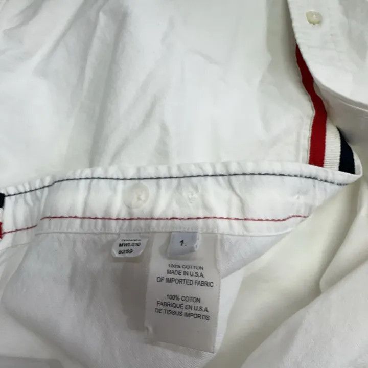 Thom Browne Thom Browne Classic Long Sleeve Shirt for Men -2507 Size US S / EU 44-46 / 1 - 1 Thumbnail