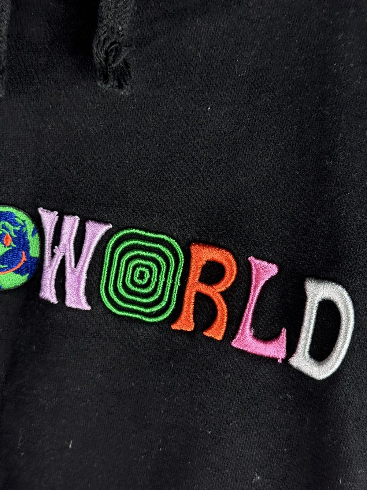 Travis Scott Travis Scott Astroworld Logo Hoodie Black - FW18 Size US S / EU 44-46 / 1 - 4 Thumbnail