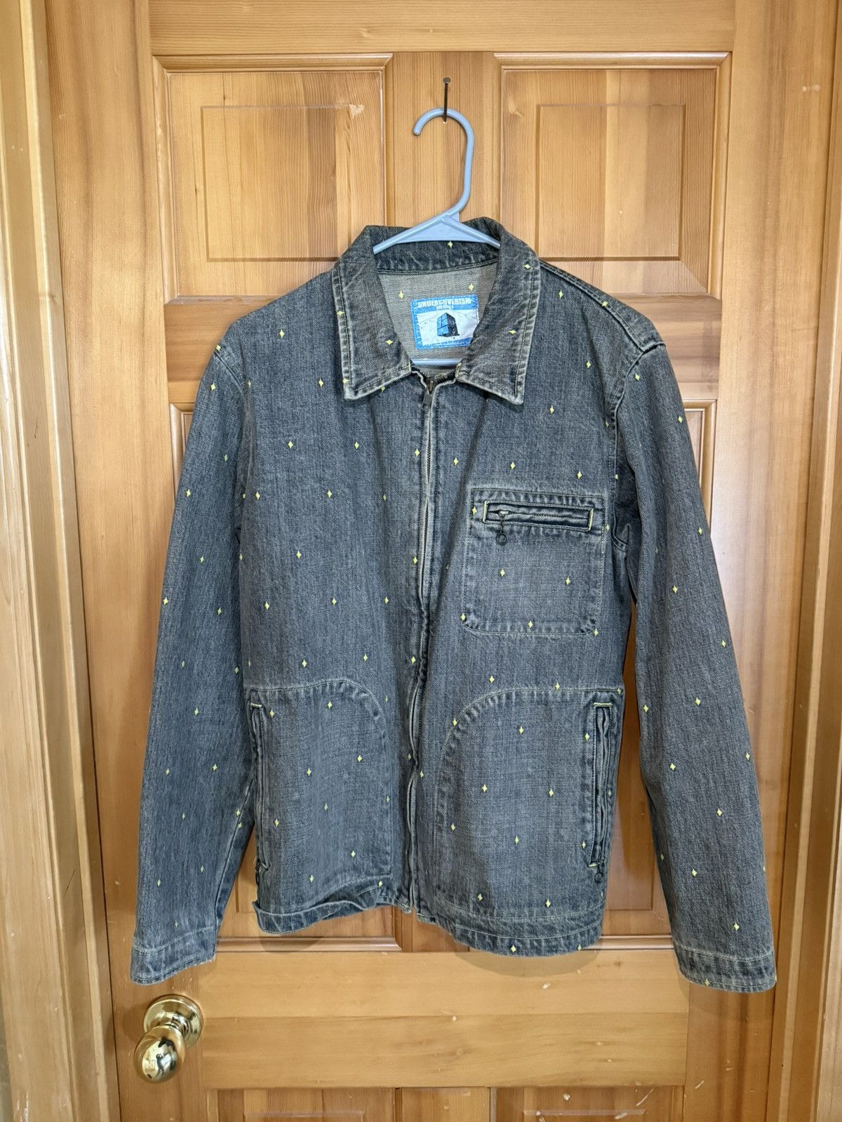 Undercover Vintage Undercover denim jacket by Jun Takahashi Size US L / EU 52-54 / 3 - 1 Thumbnail