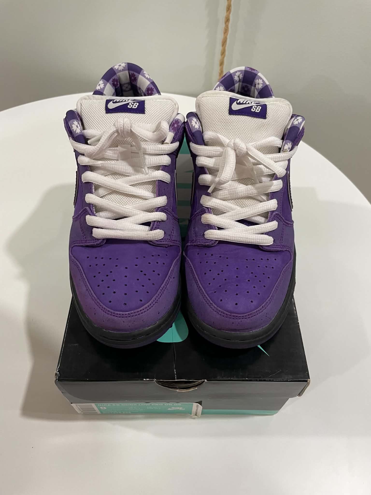 Nike Nike SB Dunk Low Concepts Purple Lobster Size US 9 / EU 42 - 2 Thumbnail
