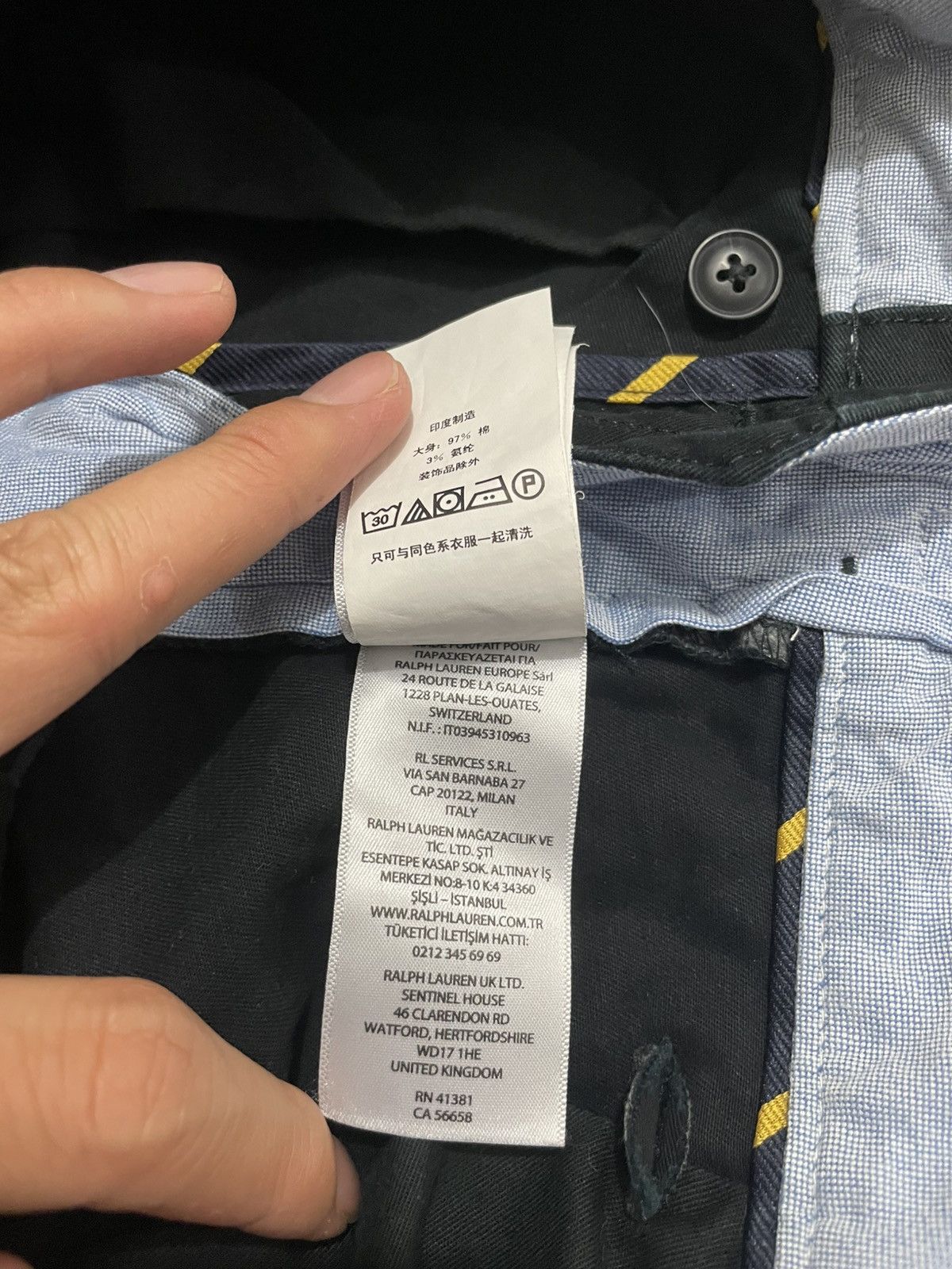 Polo Ralph Lauren Polo ralph lauren pants chino Size US 34 / EU 50 - 12 Thumbnail