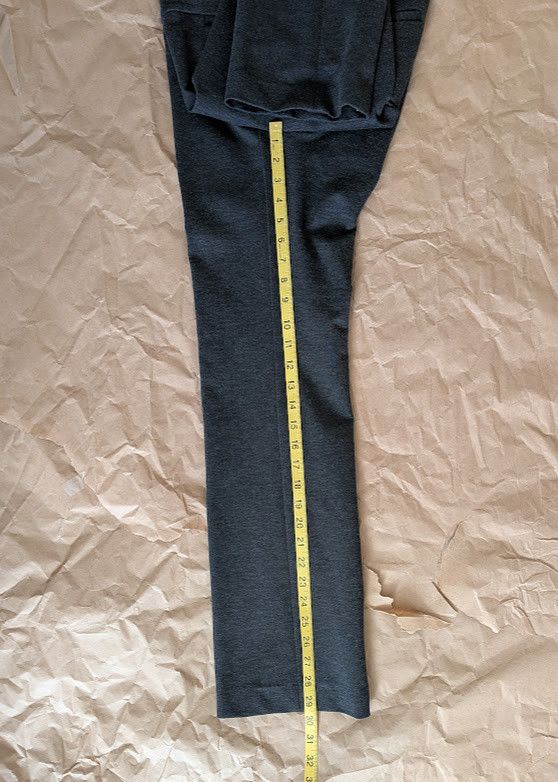 Loft Ann Taylor Loft women's Charcoal Grey dress trousers Size 28" / US 6 / IT 42 - 3 Thumbnail