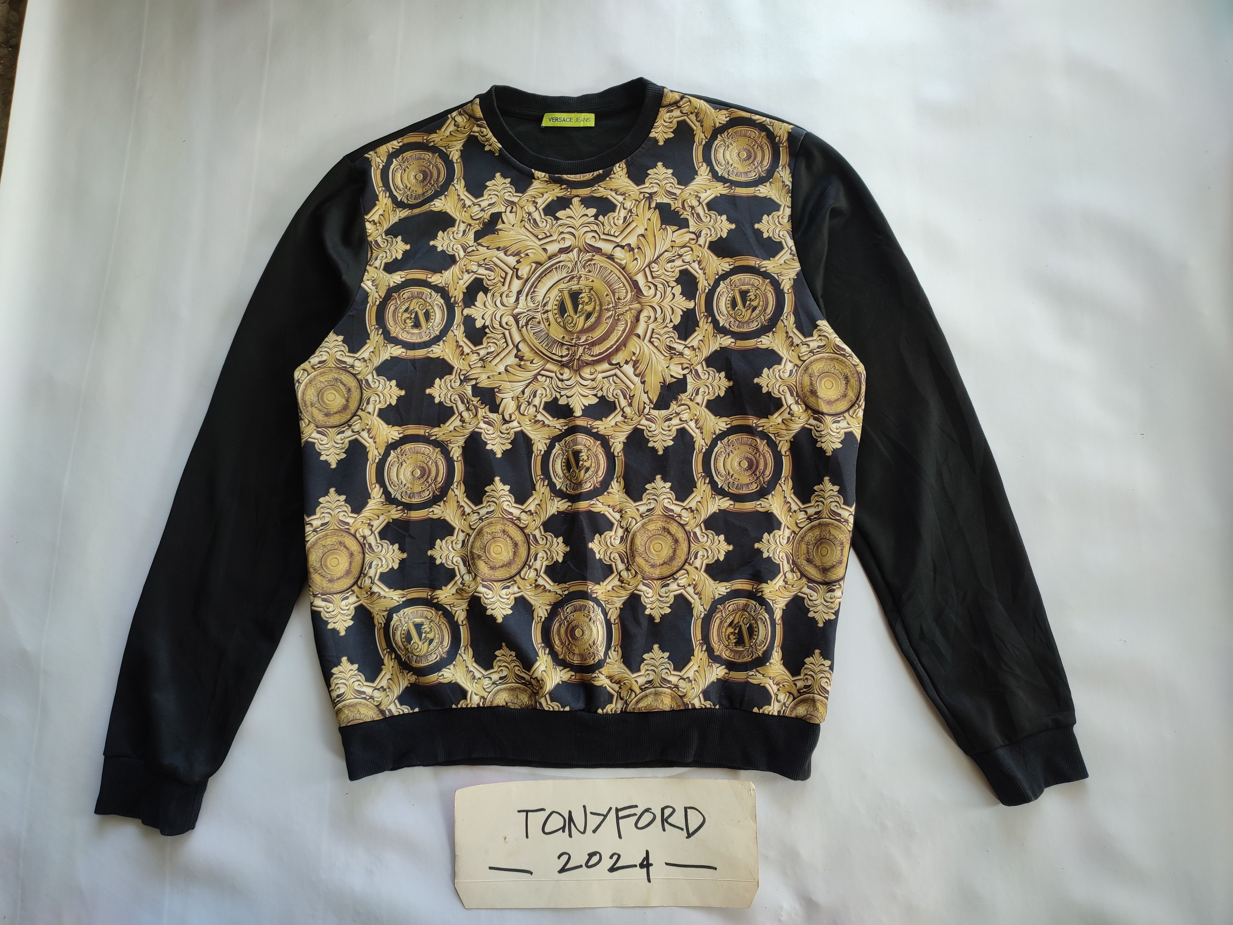 Versace Jeans Couture Versace jeans couture sweatshirt Size US L / EU 52-54 / 3 - 4 Thumbnail