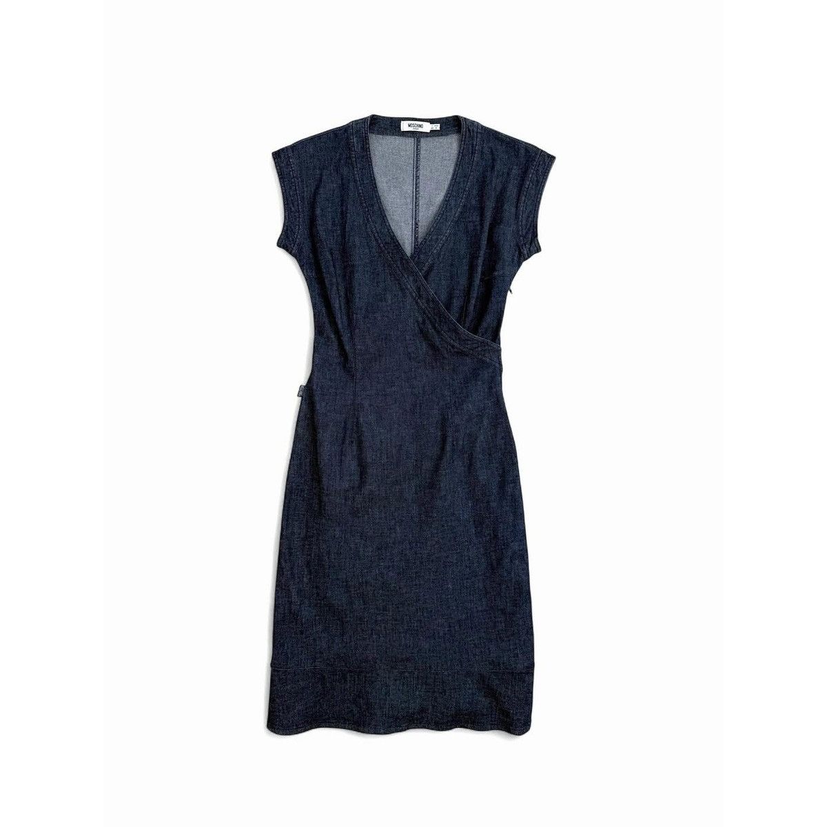 Moschino Moschino Denim Dress Size S / US 4 / IT 40 - 1 Thumbnail