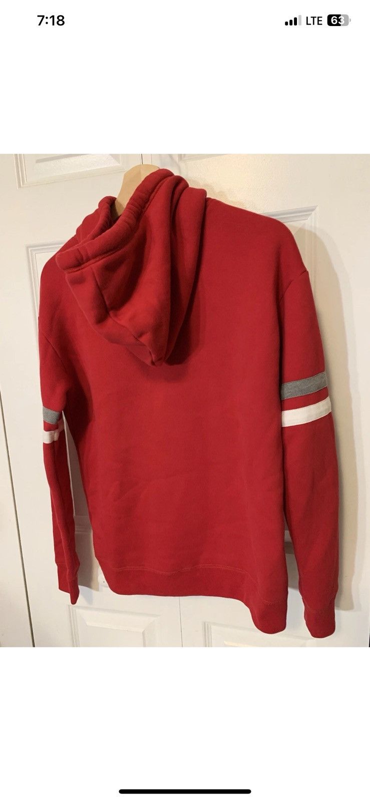 Hollister Hollister Los angeles mens sz S hoodie red pullover Size US S / EU 44-46 / 1 - 7 Thumbnail
