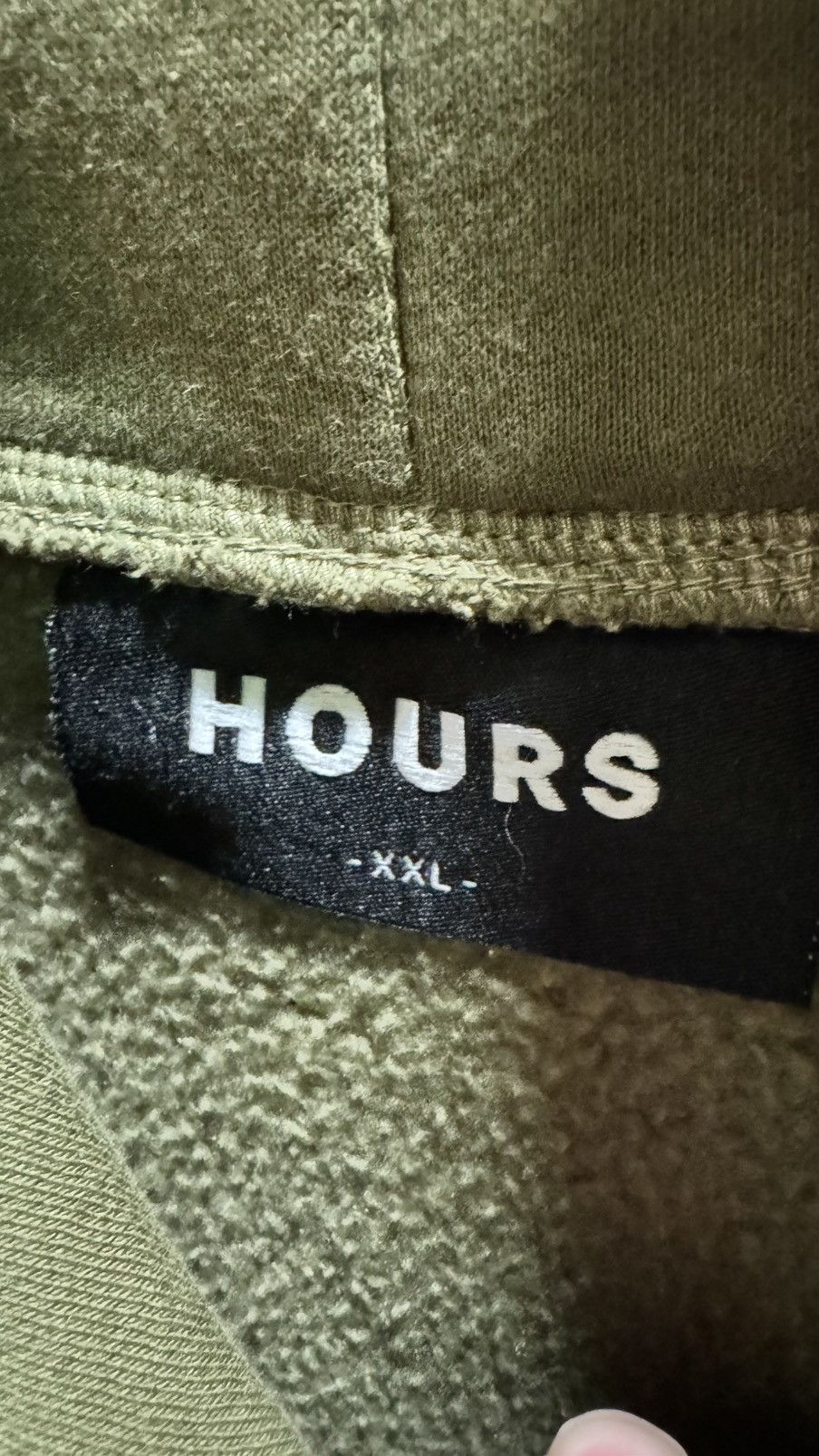 Other Olive hours hoodie Size US XL / EU 56 / 4 - 2 Thumbnail