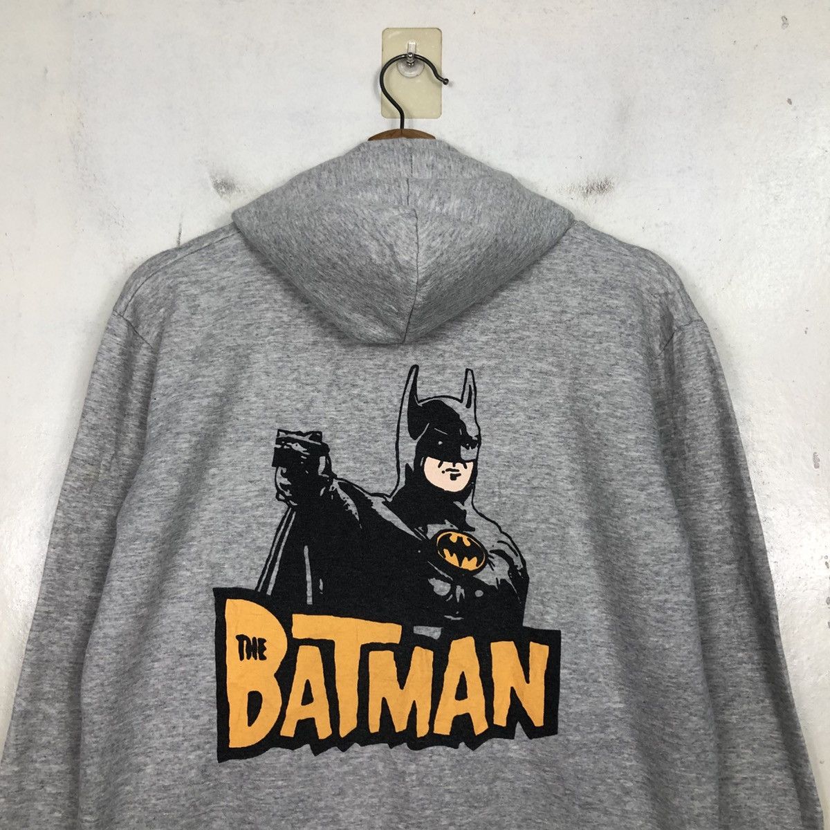 Japanese Brand 📌Vintage Hoodie Pull Over Batman Big Logo Size US M / EU 48-50 / 2 - 11 Thumbnail