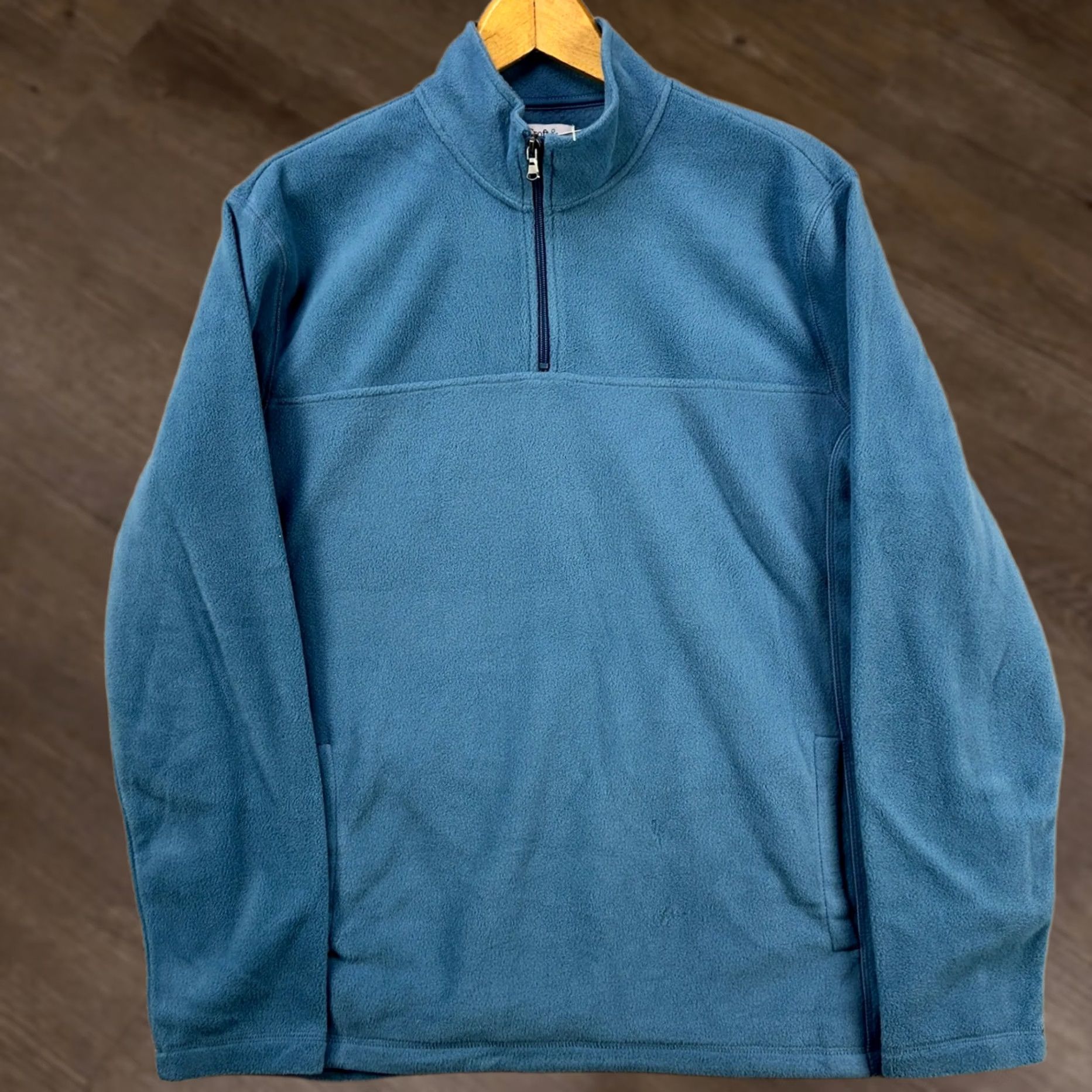 Croft & Barrow Croft & Barrow Sweatshirt Pullover Mens Large Blue 1/4 Zip Long Sleeve NEW Size US L / EU 52-54 / 3 - 1 Thumbnail