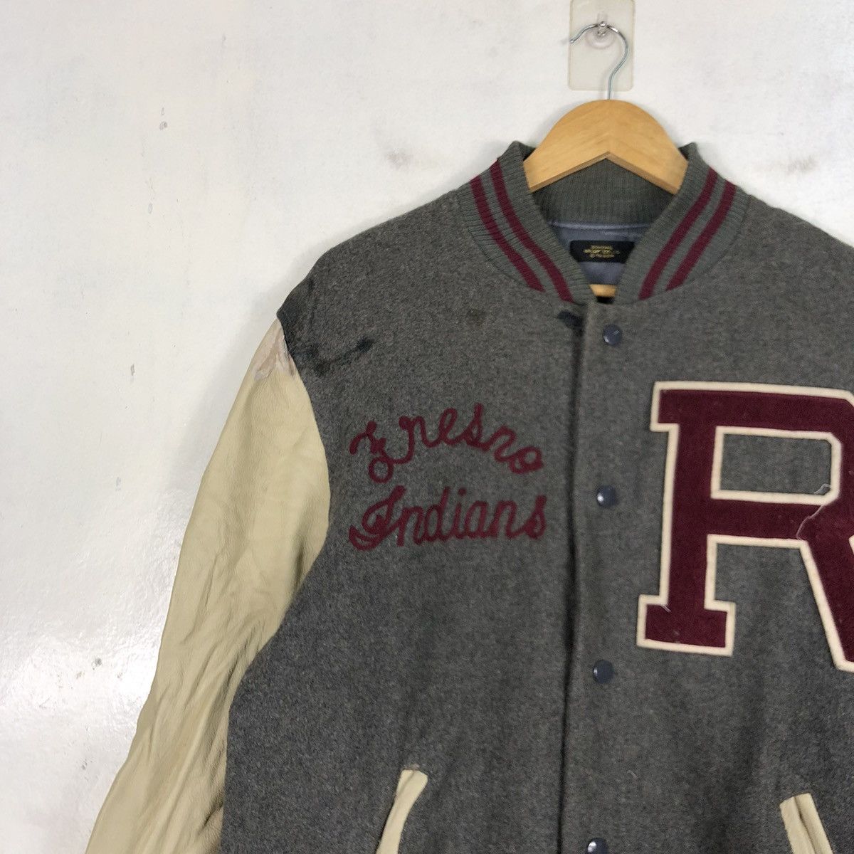 Japanese Brand × Other × Vintage Dovetail Bright Varsity Jacket Crazy Design Size US M / EU 48-50 / 2 - 6 Thumbnail