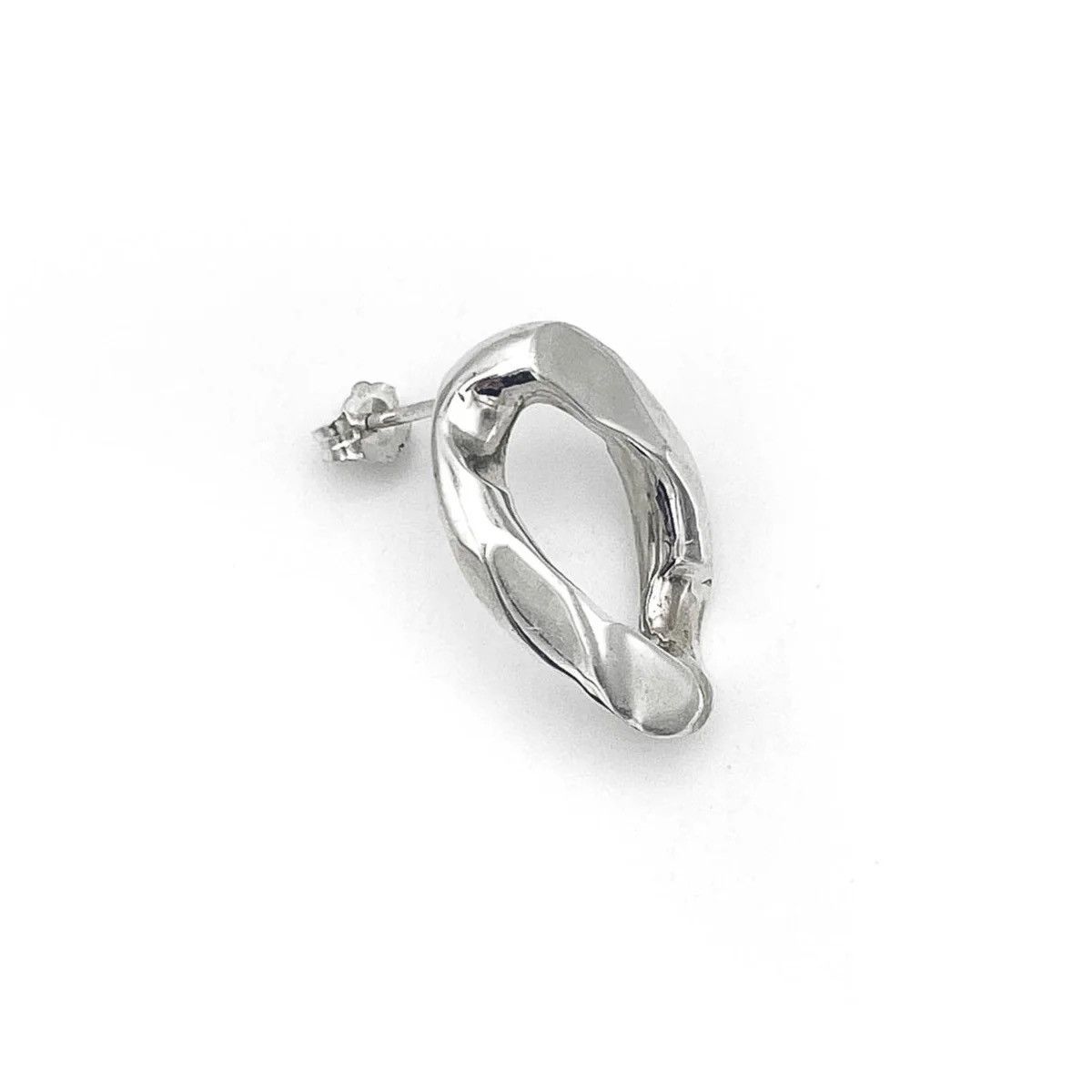 Martine Ali Buffalo Silver Earring | Martine Ali | .925 Sterling Silver Size ONE SIZE - 3 Thumbnail