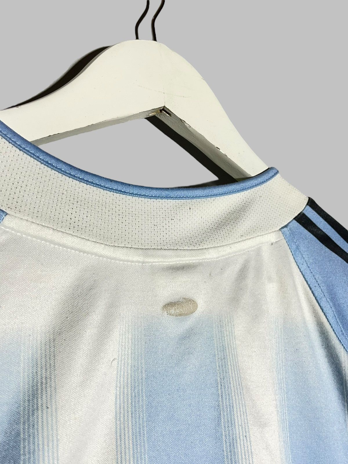 Adidas × Vintage National Team Argentina Adidas 2004 Home Vintage Jersey Size US L / EU 52-54 / 3 - 11 Thumbnail