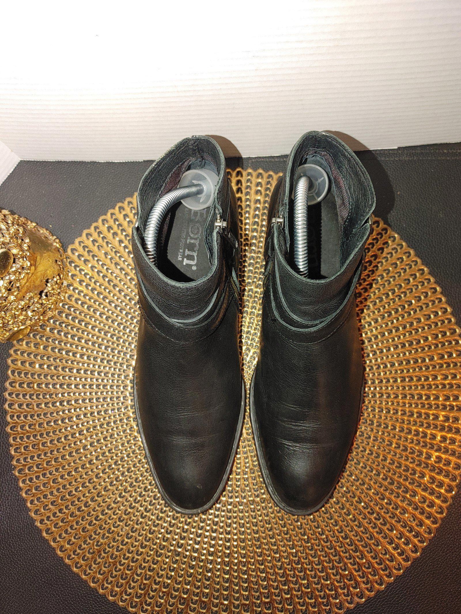 Born Born Women's Ozark Leather Booties Size 9.5 Size US 9.5 / IT 39.5 - 3 Thumbnail