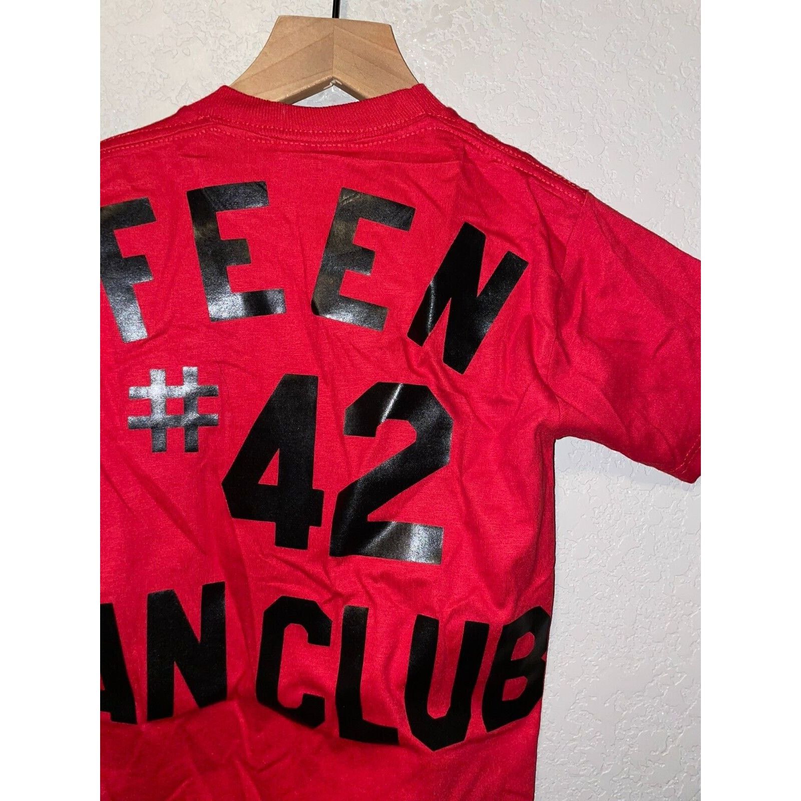Jerzees Youth Jerzees Feen #42 Fan Club Test Print Shirt Children Size S / US 4 / IT 40 - 7 Thumbnail