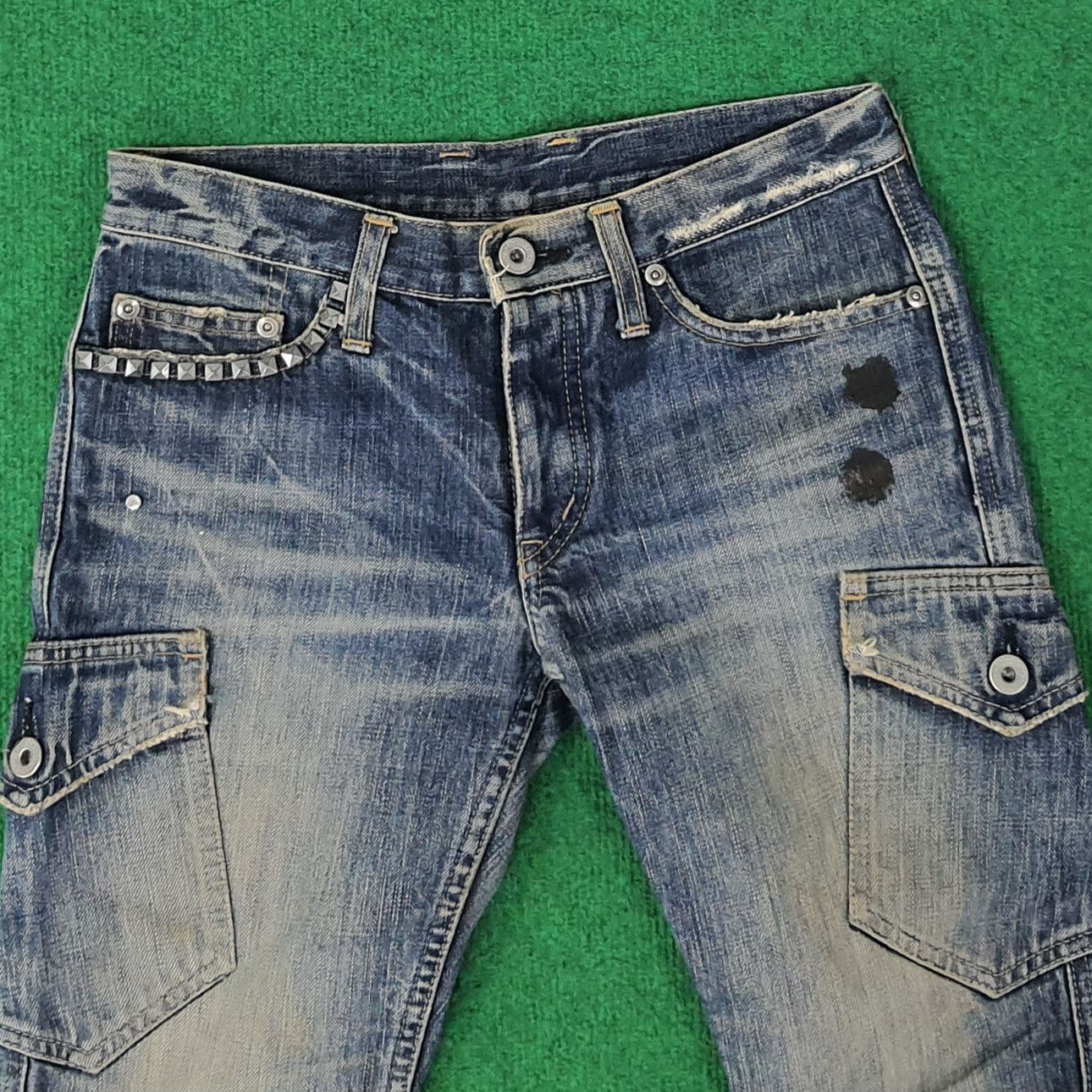 Hysteric Glamour Vintage Hysteric Glamour Japan 3Q Custom Logo Jeans C258N28 Size 27" / US 4 / IT 40 - 5 Thumbnail