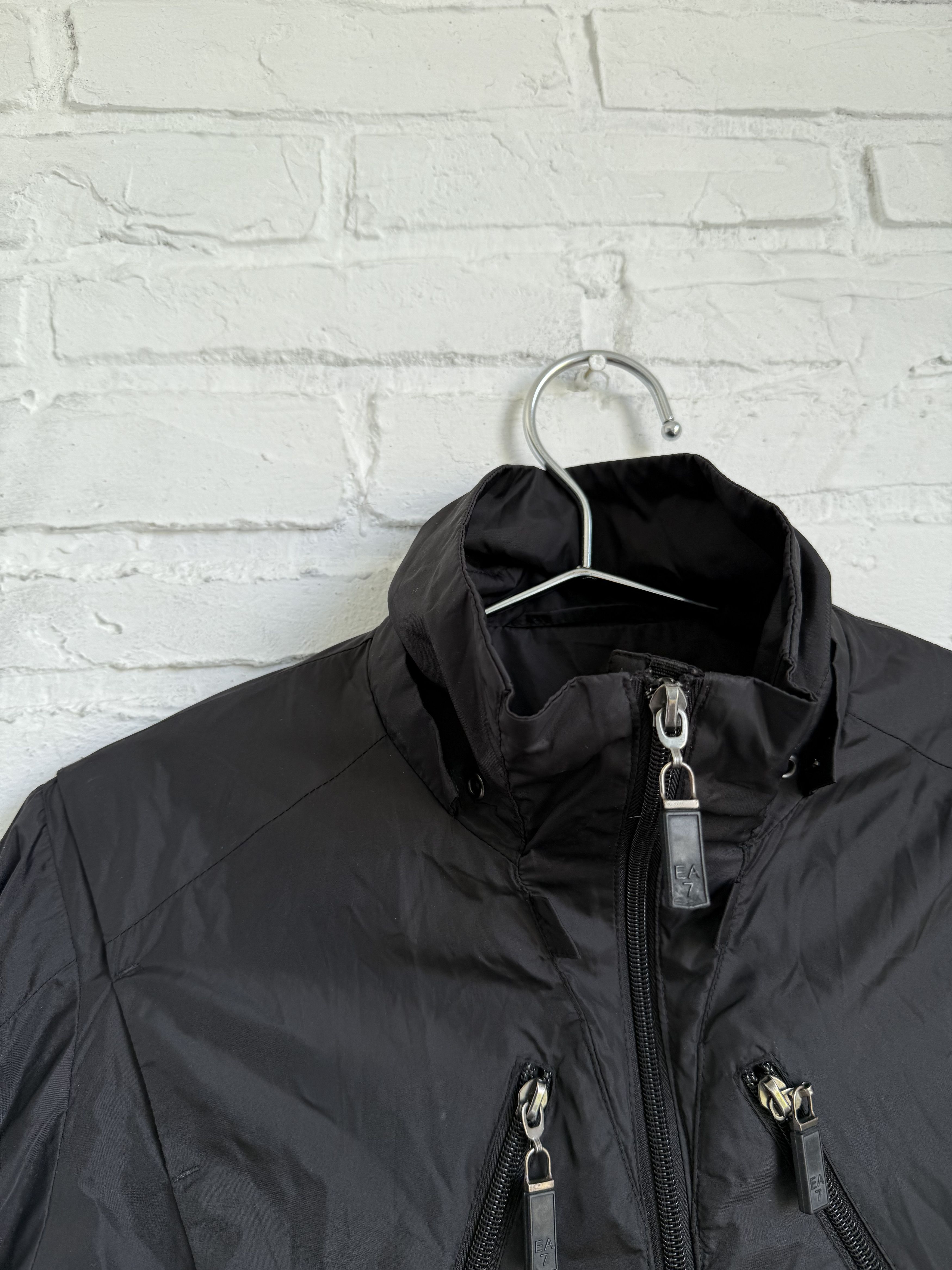 Emporio Armani × Vintage Vintage Emporio Armani EA7 multizip nylon jacket Size US XS / EU 42 / 0 - 8 Thumbnail
