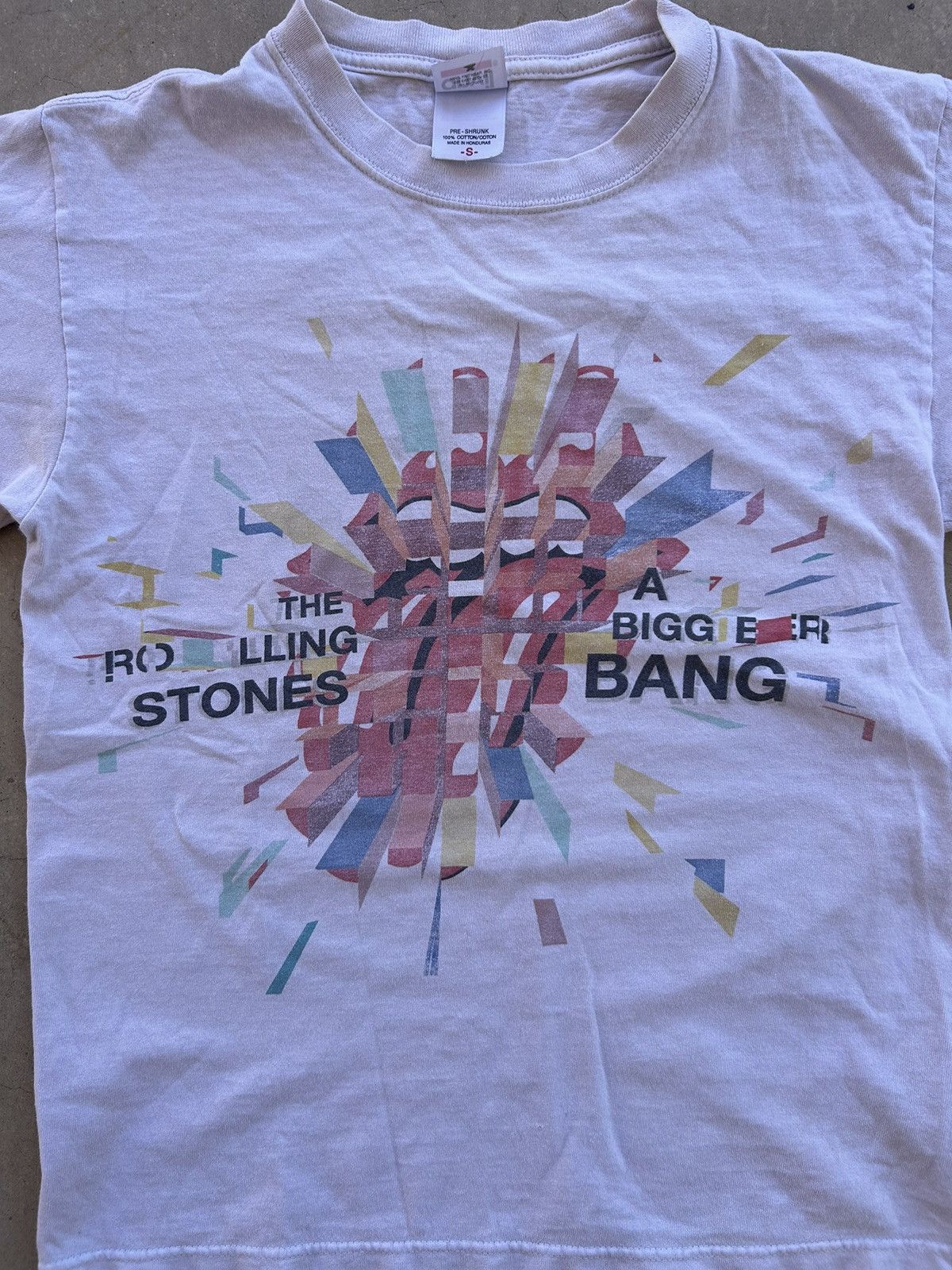 The Rolling Stones × Vintage Y2K Rolling Stones TRIPPY Graphic Tour T Shirt Size US S / EU 44-46 / 1 - 3 Thumbnail