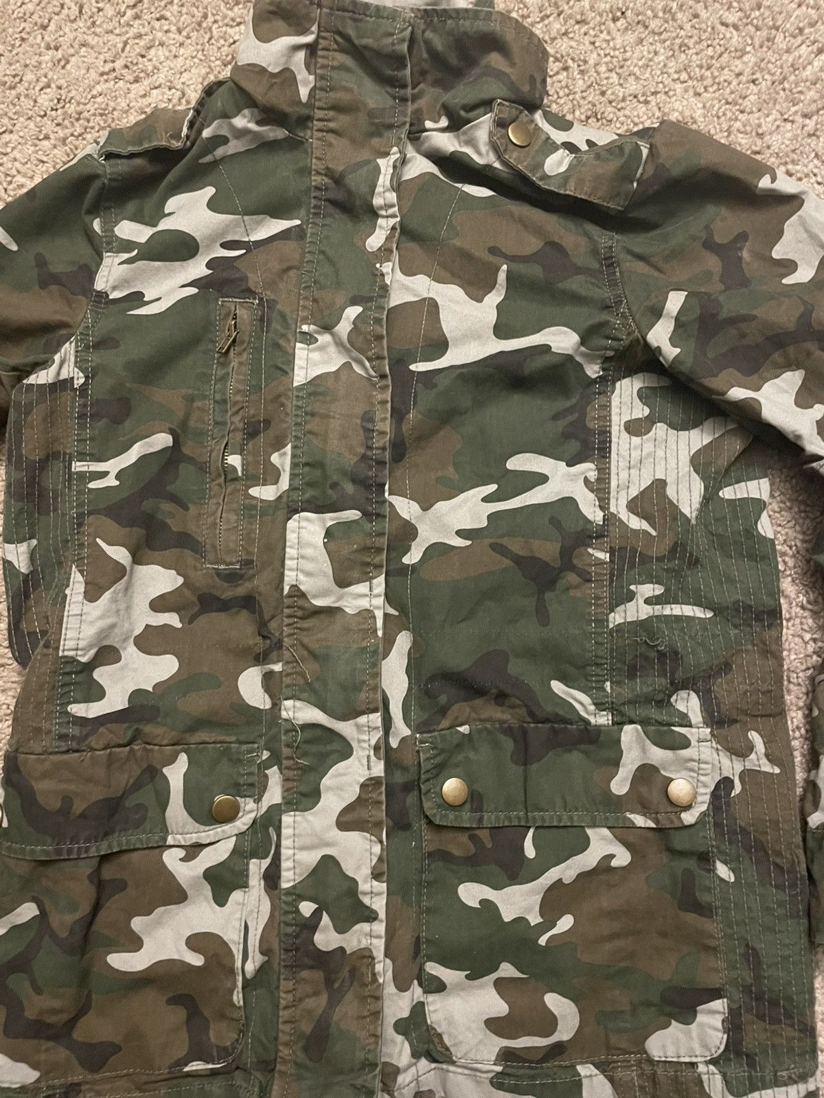 Other Green and white camp jacket Size S / US 4 / IT 40 - 2 Thumbnail