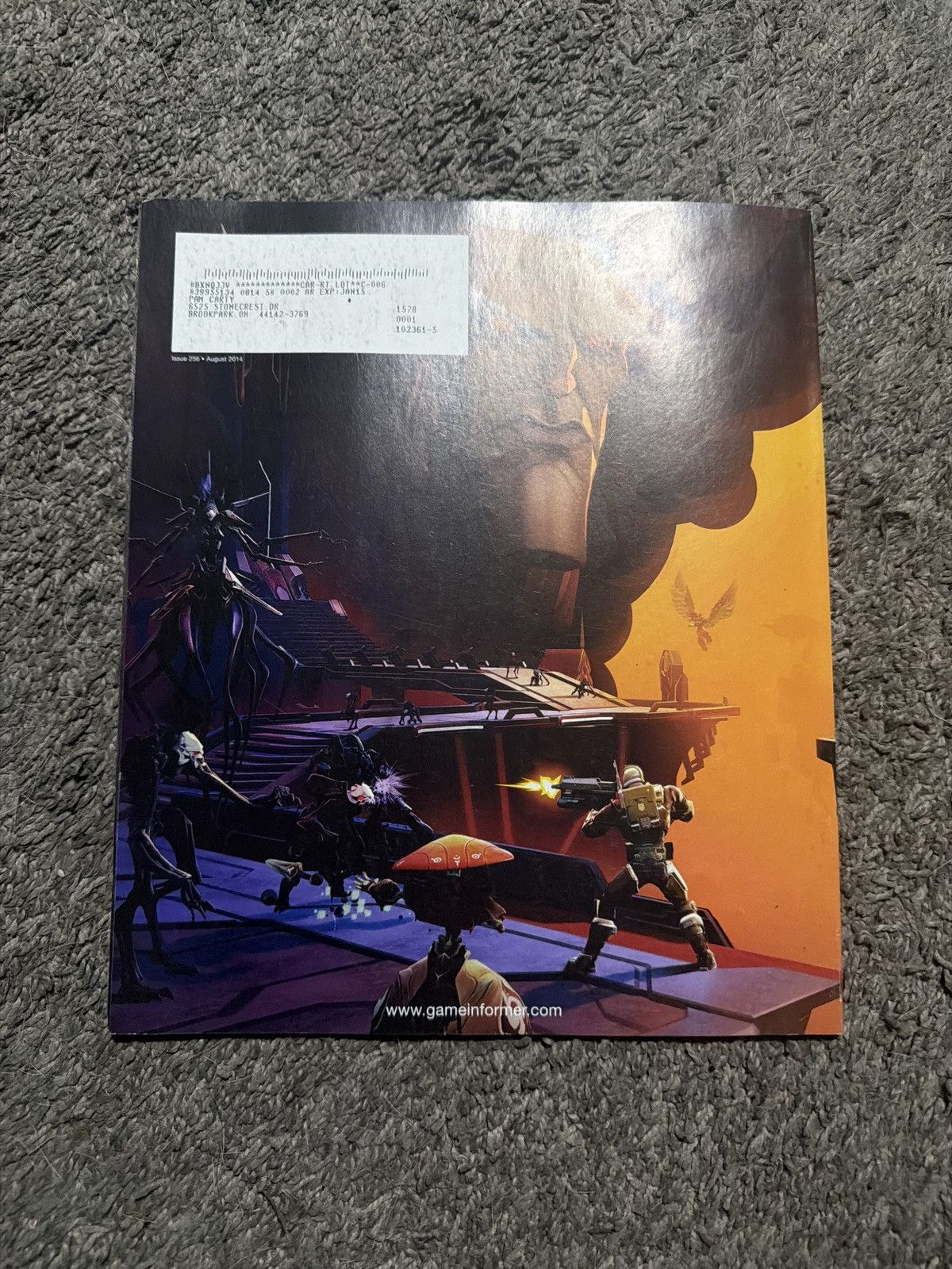 Hypebeast 2014 Game Informer Volume XXIV Number 8 Issue 256 Size ONE SIZE - 2 Thumbnail