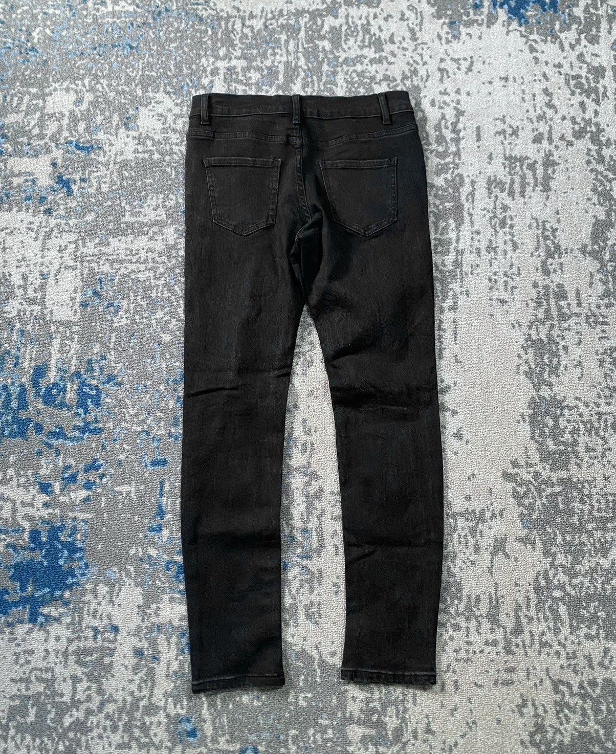 In The Attic In the attic distressed punk gothic denim jeans Size US 30 / EU 46 - 2 Thumbnail