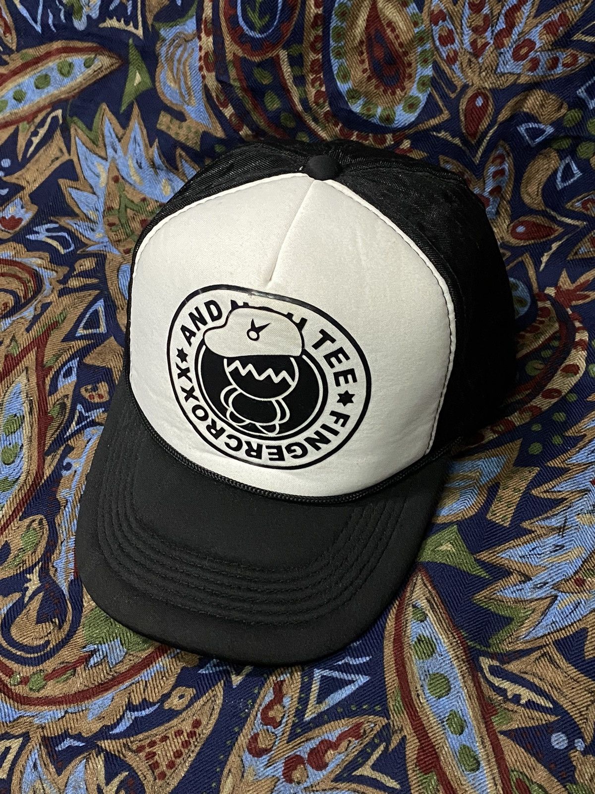 Japanese Brand HIPSTER FINGERCROXX TRUCKER MESH JAPANESSE BRAND HIPSTER Size ONE SIZE - 3 Thumbnail