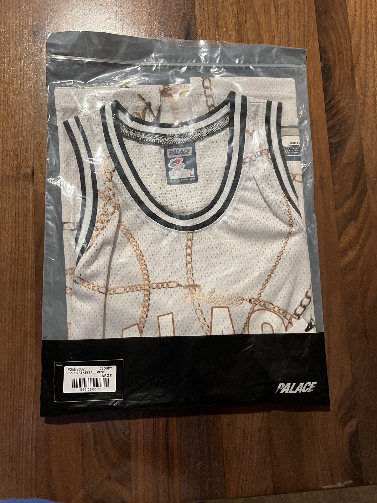 Palace Palace CHAIN BASKETBALL VEST CLOUDY Jersey Men’s Size Large Size US L / EU 52-54 / 3 - 4 Thumbnail