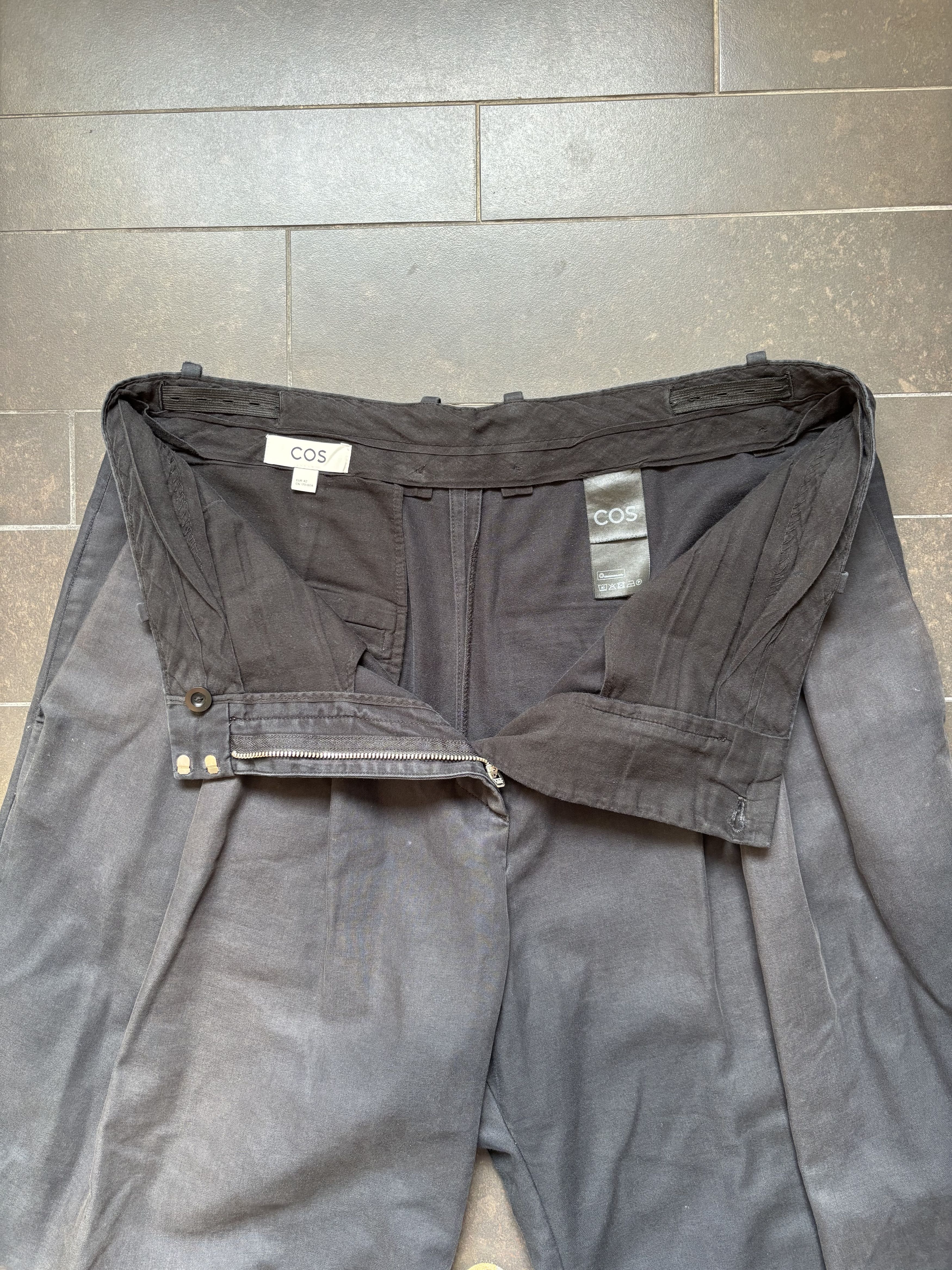 Japanese Brand Japanese Style COS Pleated Wide-Leg Loose Trousers Size US 32 / EU 48 - 6 Thumbnail
