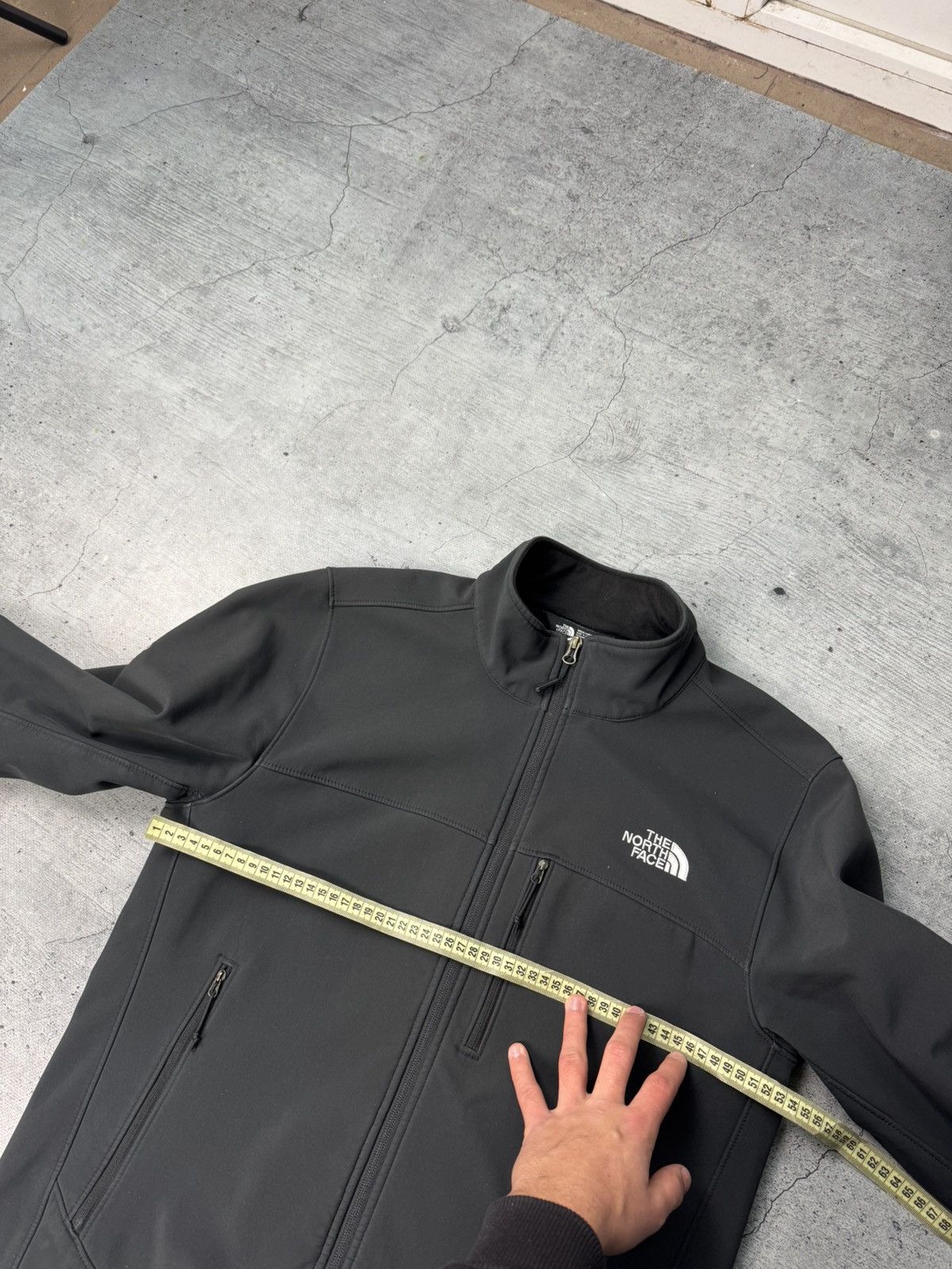 The North Face Vintage The North Face Soft Shell Fleece Jacket Black Size US M / EU 48-50 / 2 - 6 Thumbnail