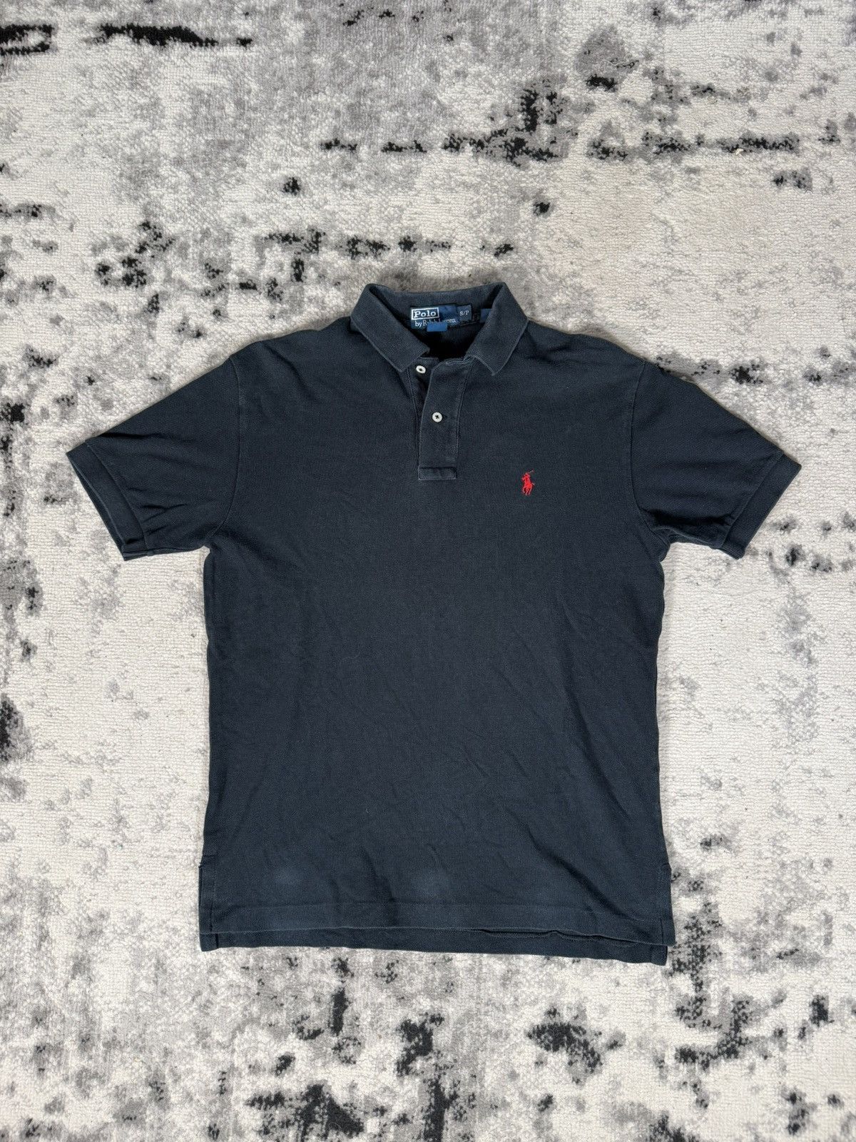 Polo Ralph Lauren Polo Ralph Lauren Navy Polo Shirt Size US S / EU 44-46 / 1 - 1 Thumbnail