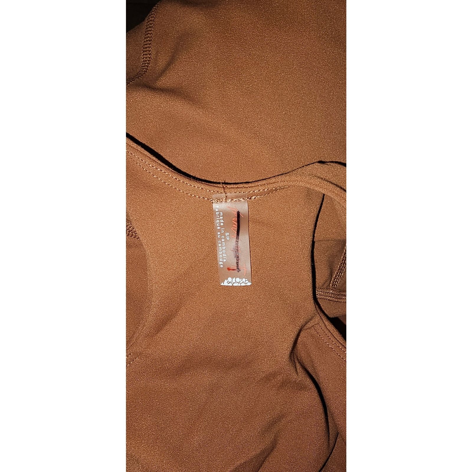 Free People New FP MOVEMENT Never Better Runsie $78 SMALL Sequoia Size 28" / US 6 / IT 42 - 7 Thumbnail