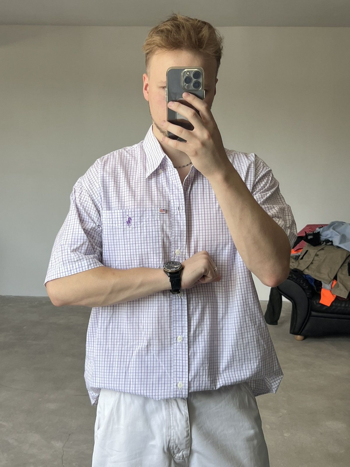 Polo Ralph Lauren × Vintage Vintage Ralph Lauren Shirt USA Size US XL / EU 56 / 4 - 2 Thumbnail