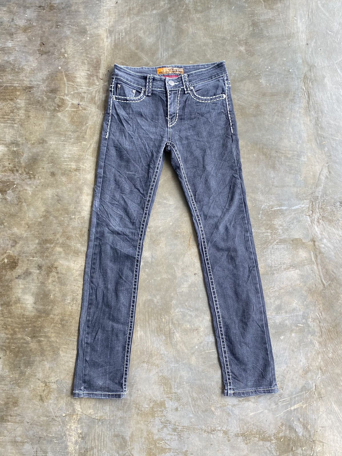 Hysteric Glamour × Japanese Brand × Le Grande Bleu (L.G.B.) Husky Skinny japanese long pants denim y2k syle unisex Size 27" / US 4 / IT 40 - 1 Thumbnail