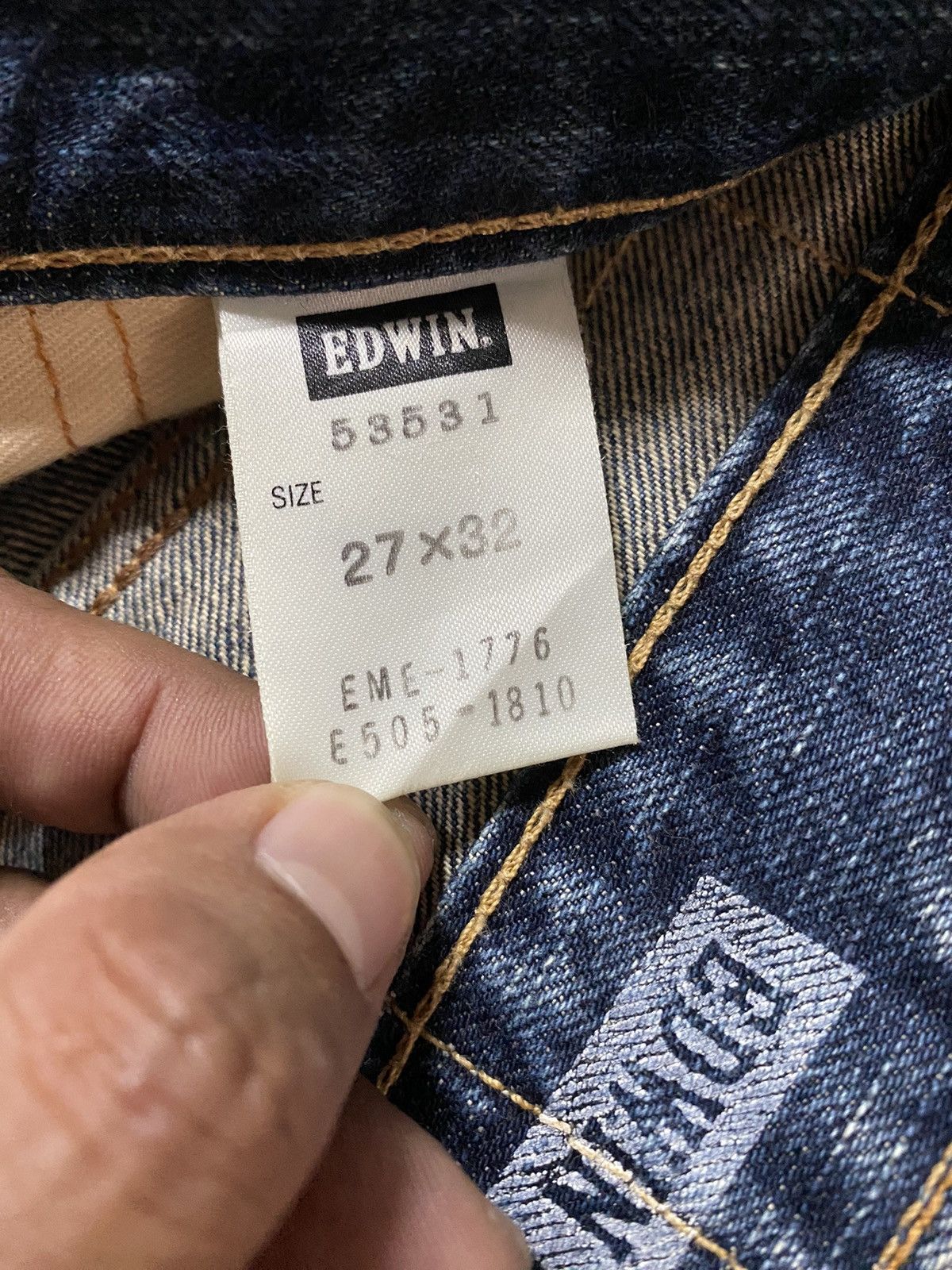 Edwin 🔥Flared🔥Japanese Edwin 503 Ripped Distressed Denim Size 28" / US 6 / IT 42 - 10 Thumbnail