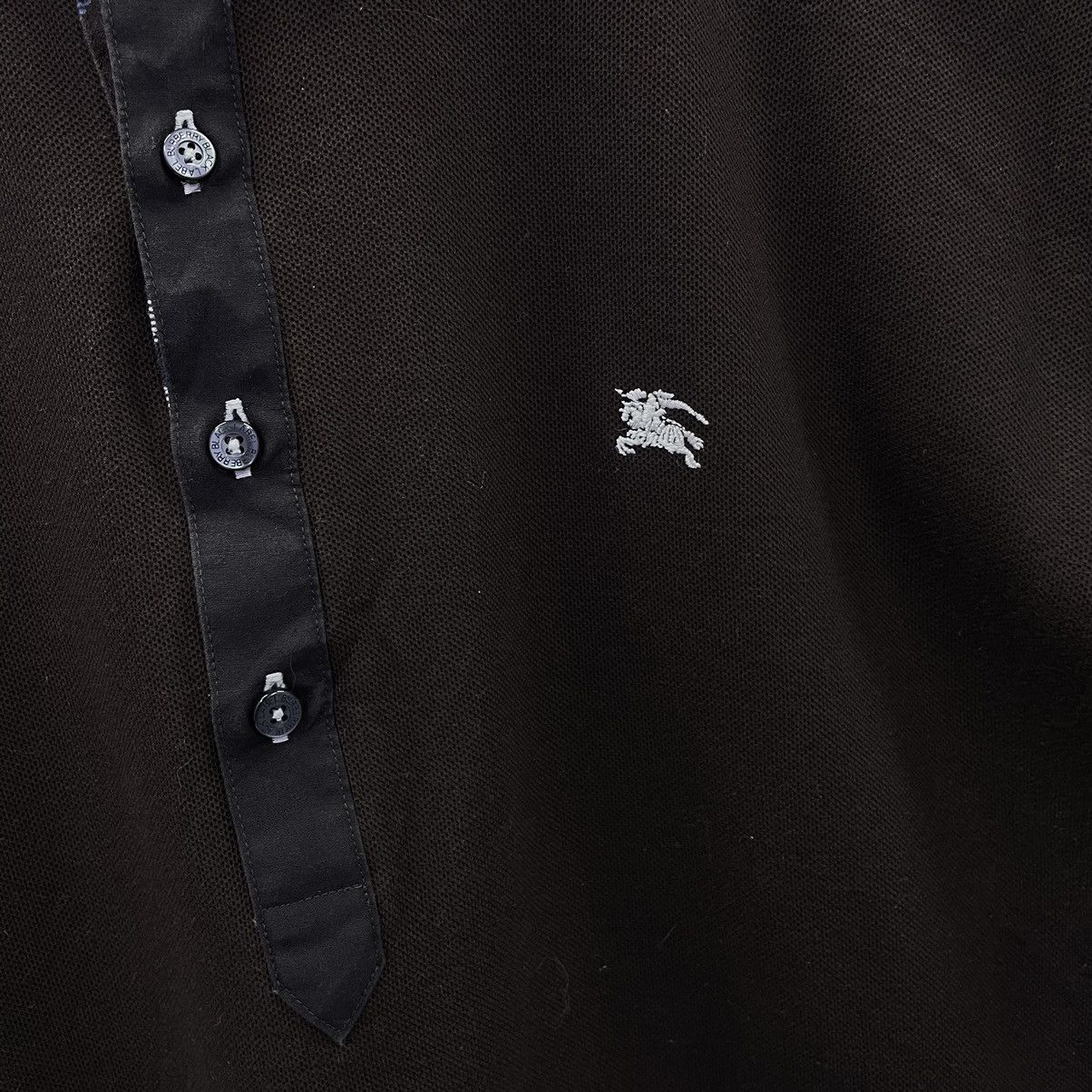 Burberry Burberry Black Label Brown Polo Shirt Size US M / EU 48-50 / 2 - 2 Thumbnail