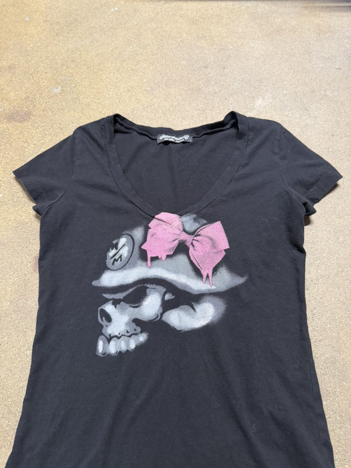 Metal Mulisha Y2K Grail Metal Mulisha skull bow t shirt size L Size L / US 10 / IT 46 - 2 Thumbnail