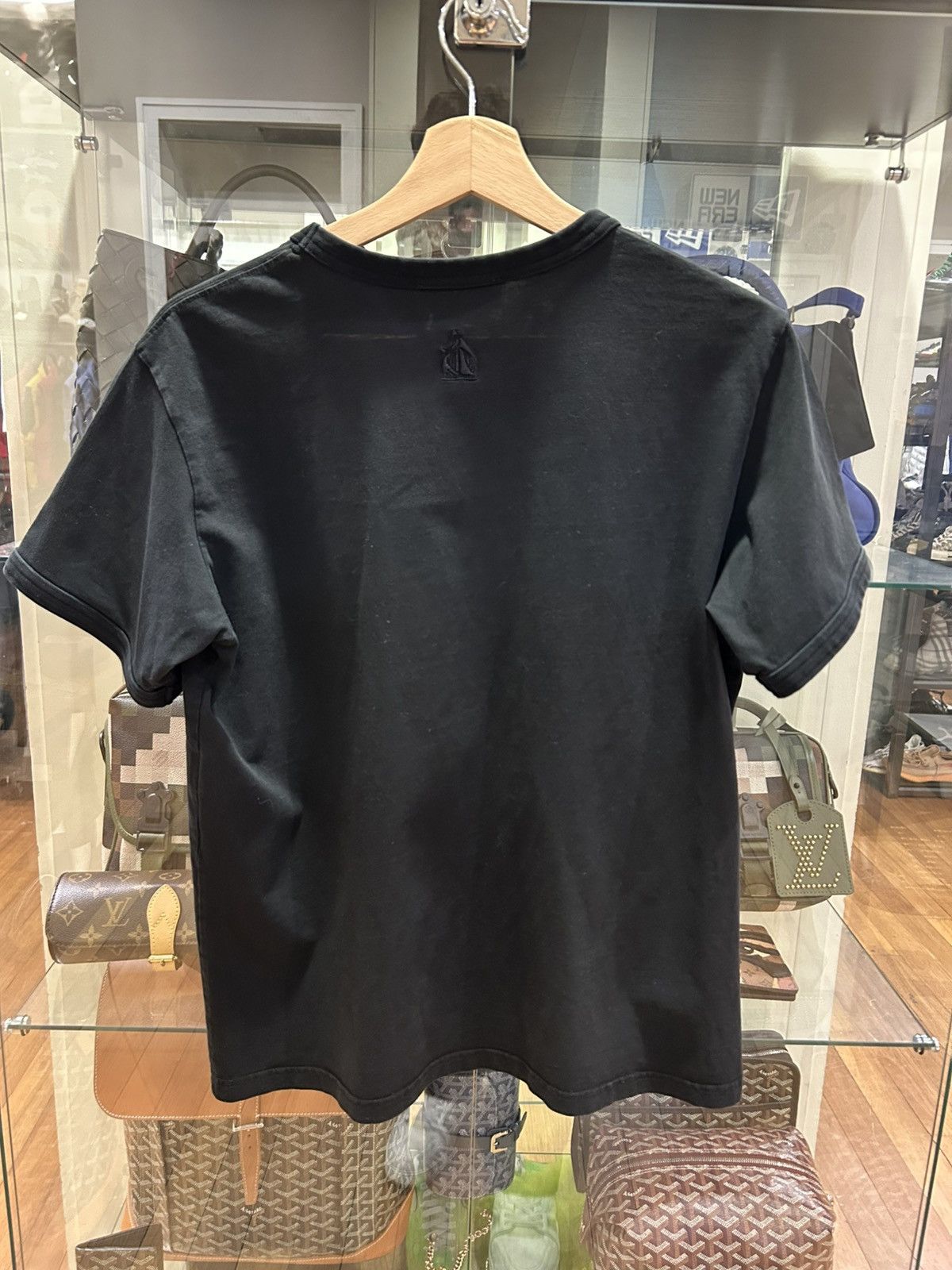 Lanvin Lanvin Embroidered Logo Tee Black Size US M / EU 48-50 / 2 - 2 Thumbnail
