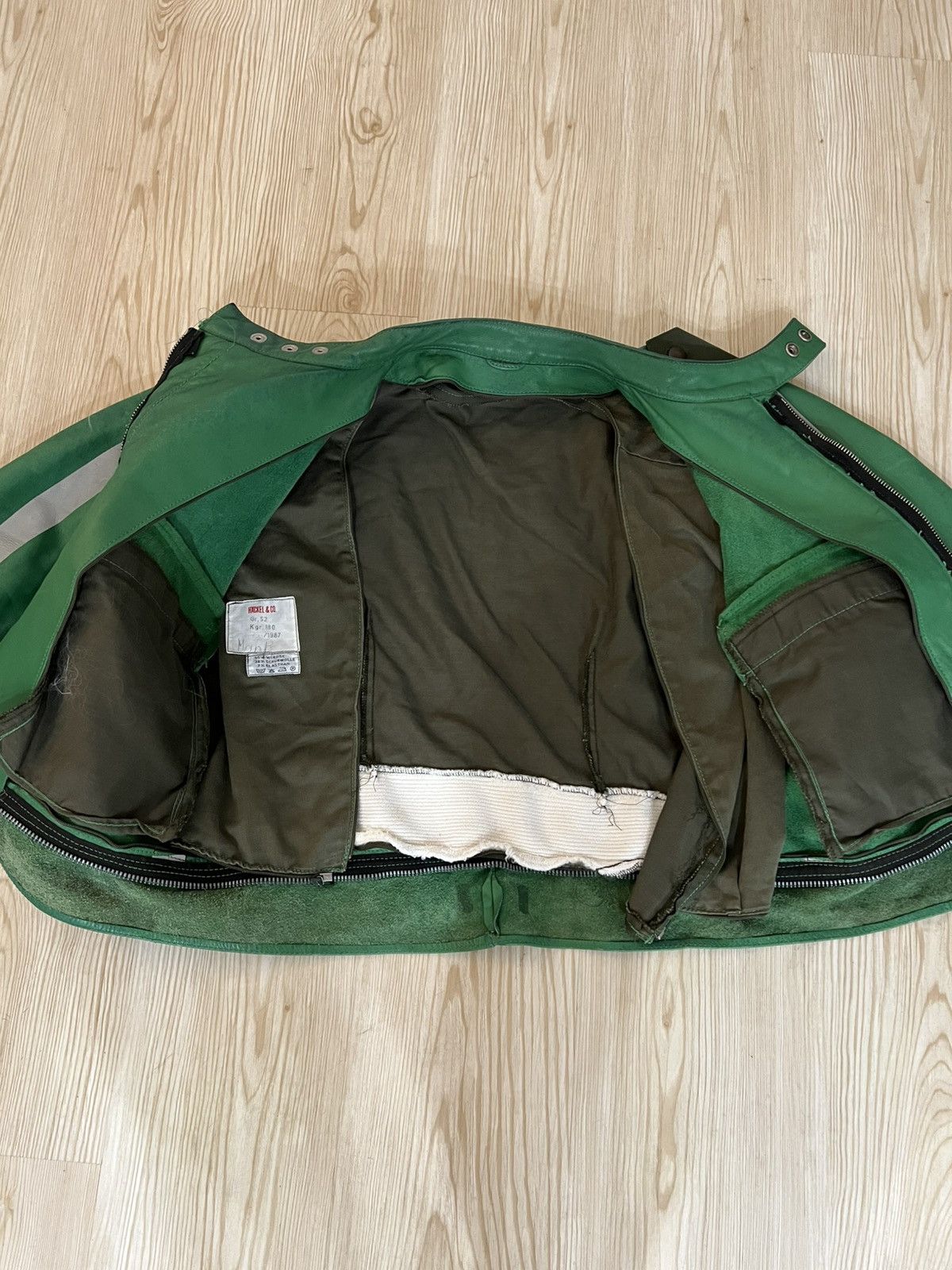 Vintage Vintage German Police Leather Jacket and Pants size M Size US M / EU 48-50 / 2 - 9 Thumbnail